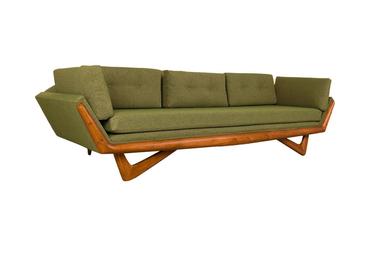 American Adrian Pearsall Gondola Sofa Mid-Century Modern  For Sale