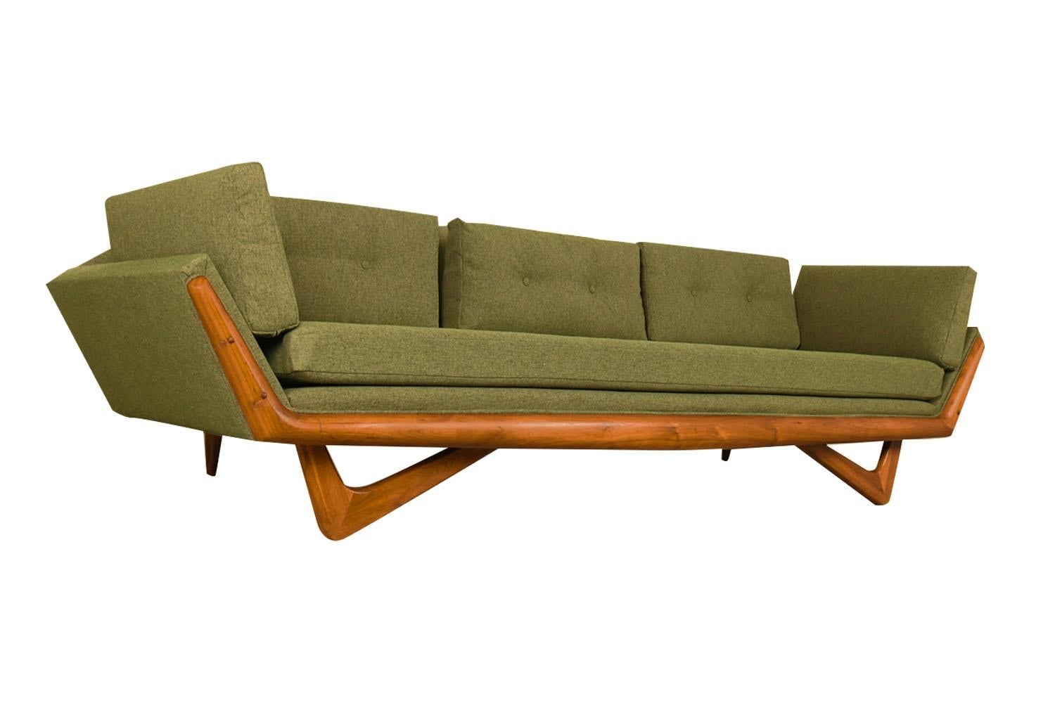 Adrian Pearsall Gondola Sofa Mid-Century Modern  (amerikanisch) im Angebot