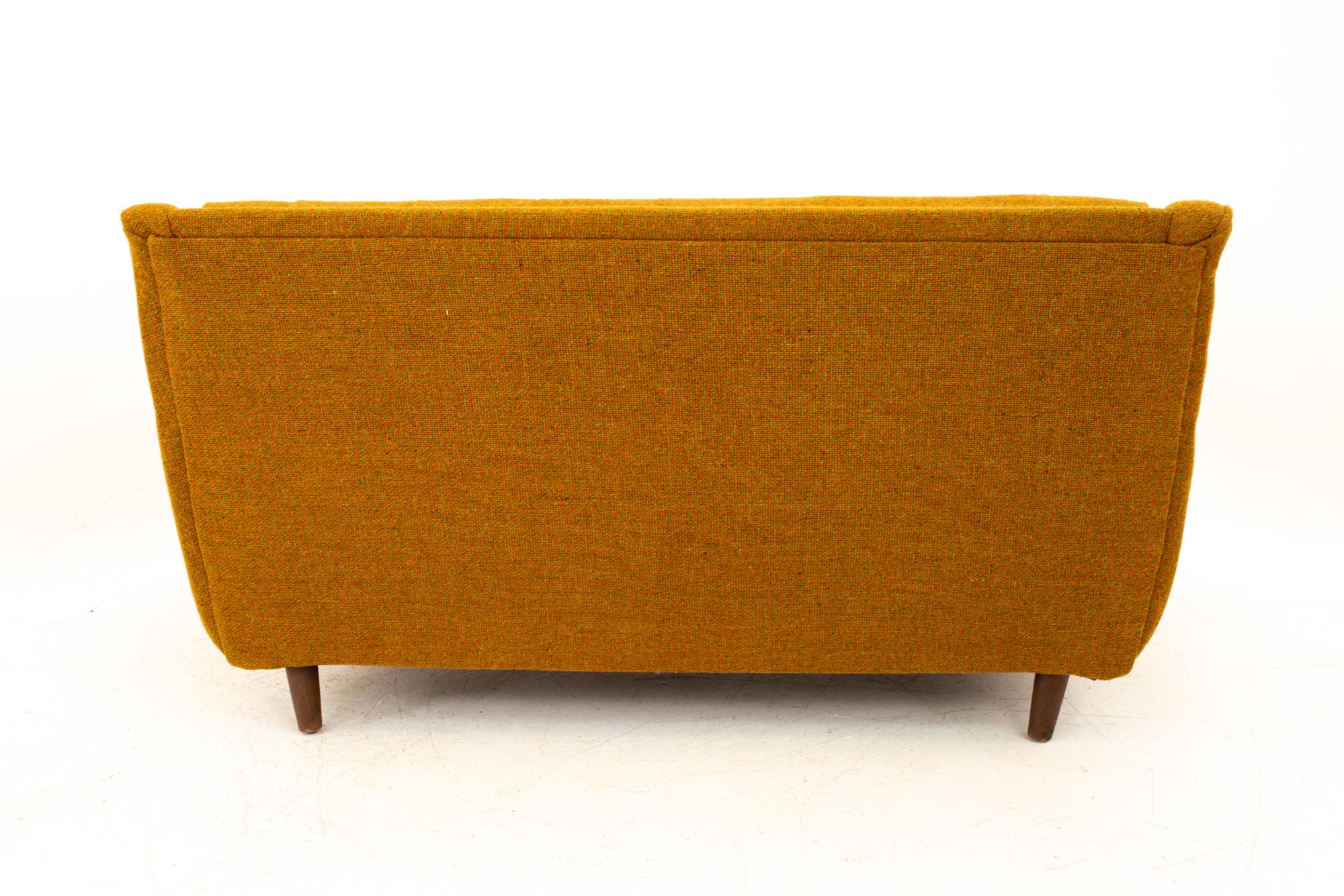 American Adrian Pearsall Gondola Style Norwalk Furniture Midcentury Loveseat