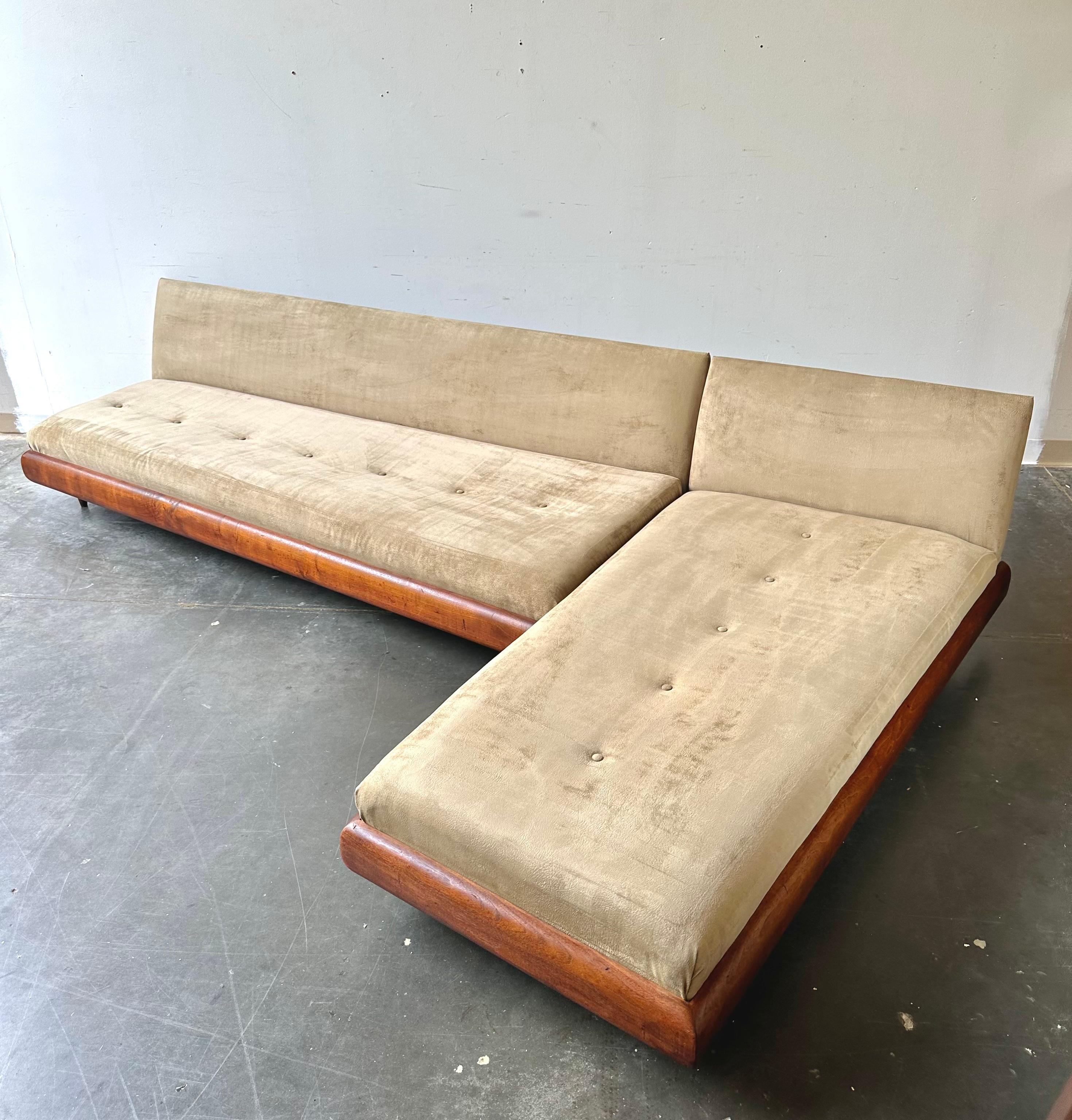 Mid-Century Modern Adrian Pearsall Grand Boomerang 1600-S Sofa
