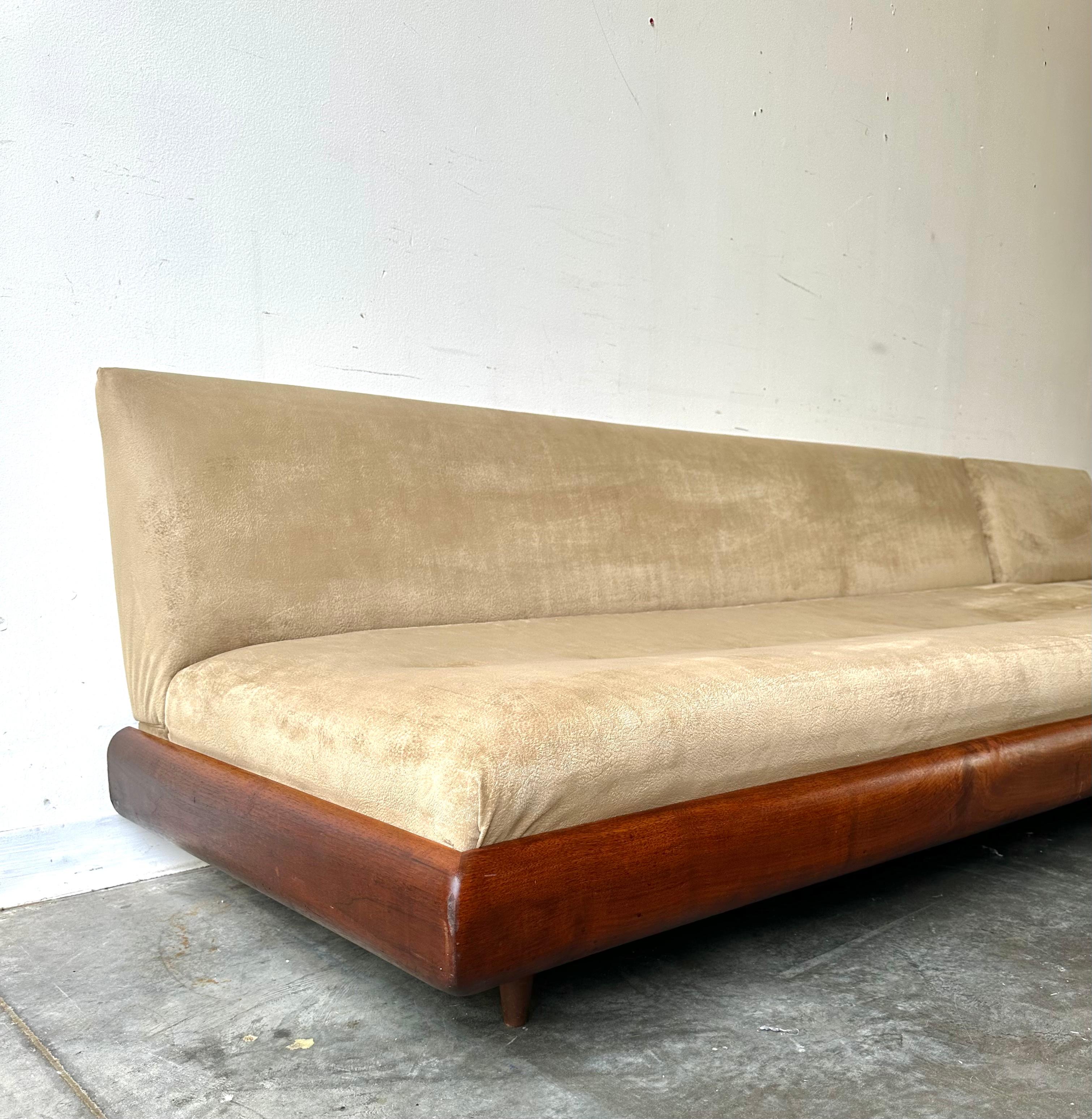 Mid-20th Century Adrian Pearsall Grand Boomerang 1600-S Sofa