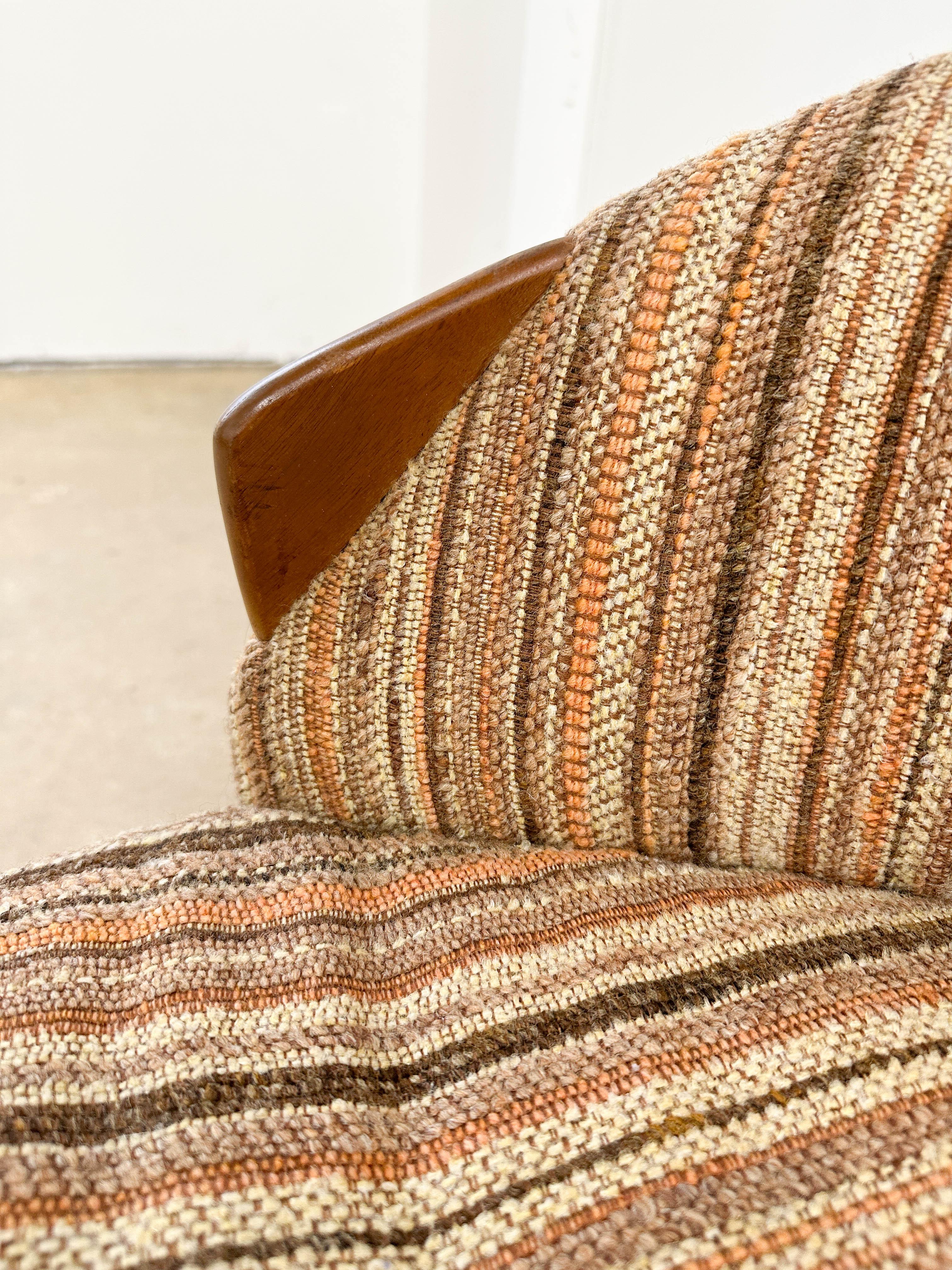 20th Century Adrian Pearsall 'Havana' chair and ottoman