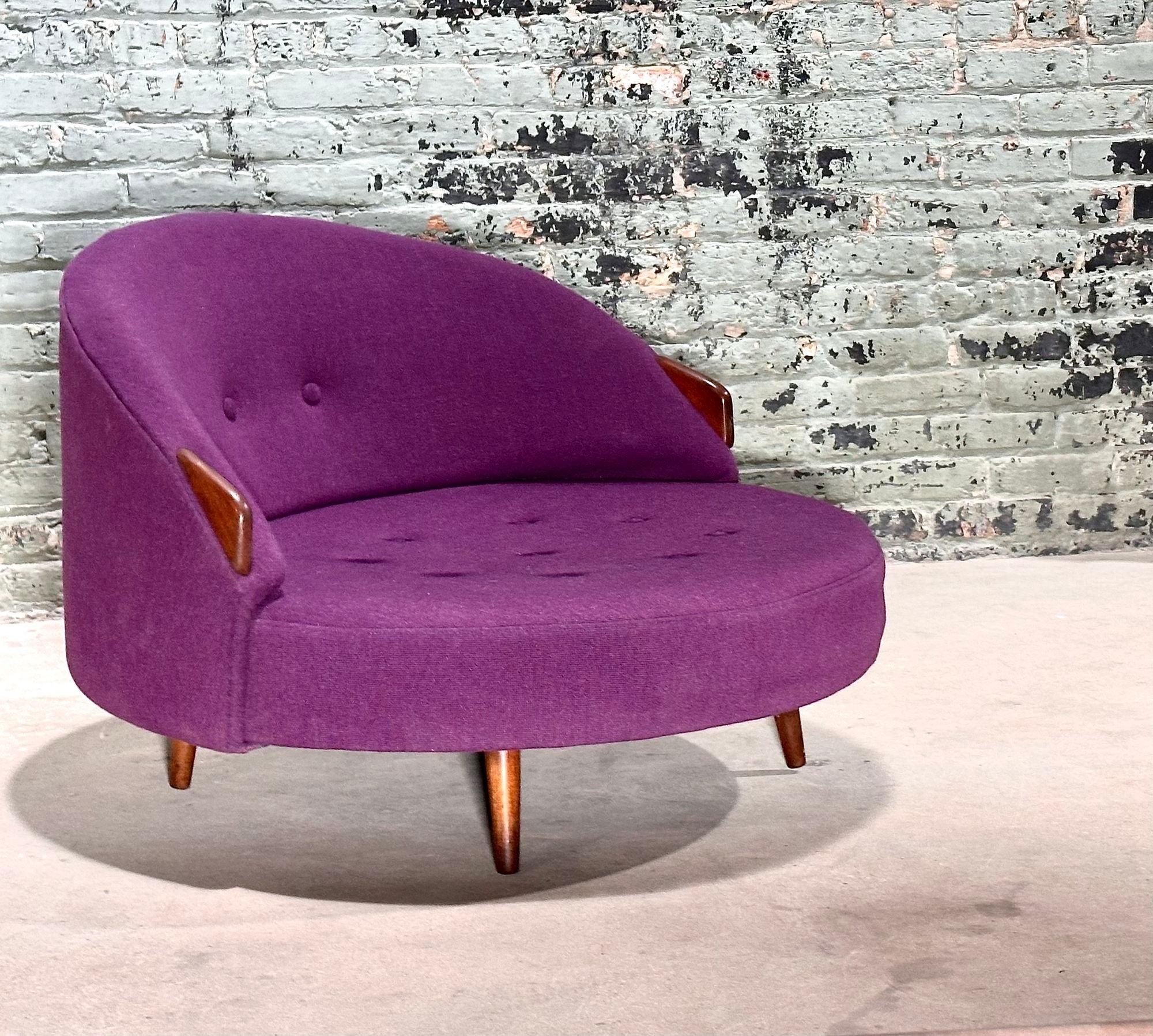 Mid-Century Modern Fauteuil de salon Havana Adrian Pearsall, 1970 en vente