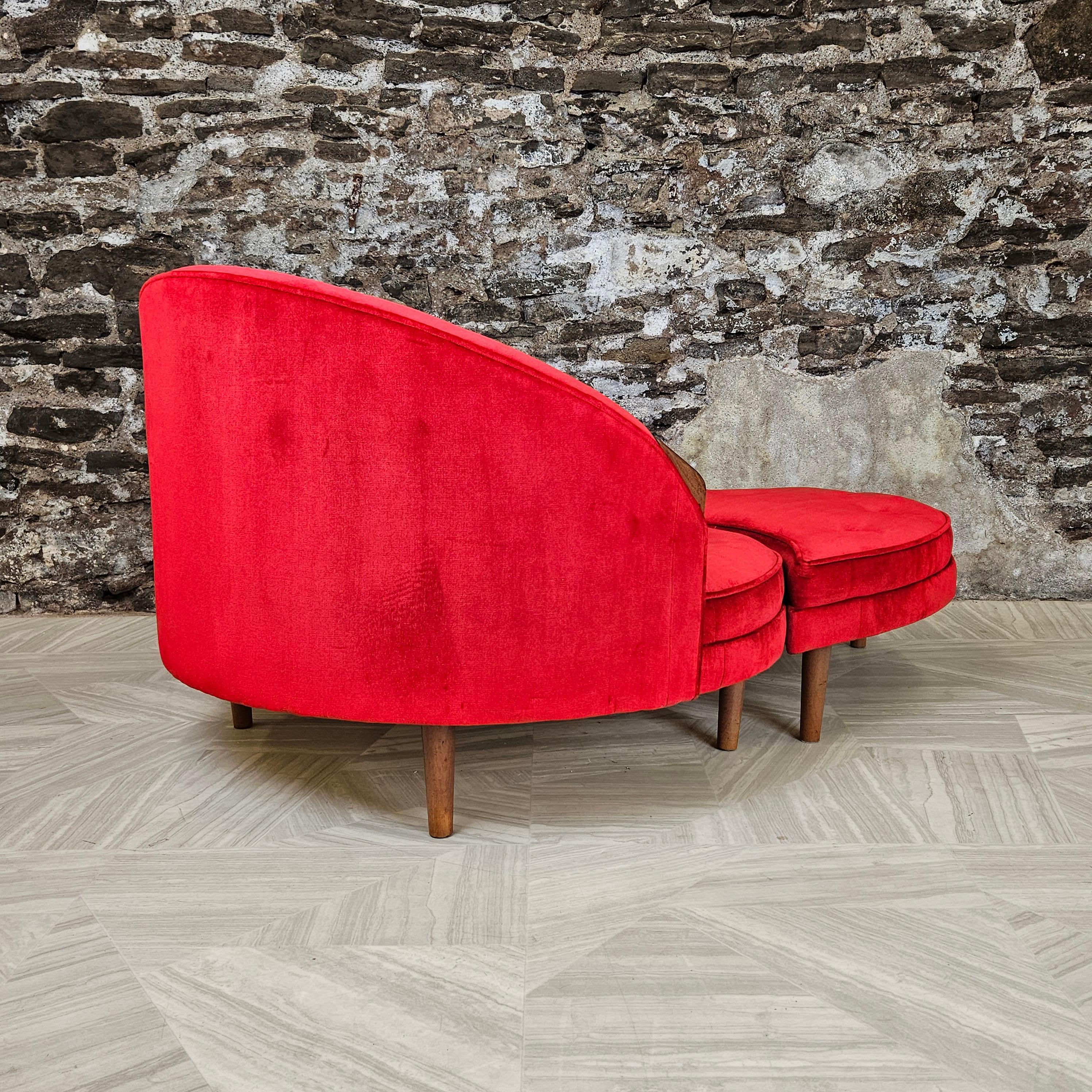Adrian Pearsall Havana Loungesessel und Ottomane für Craft Associates (20. Jahrhundert) im Angebot