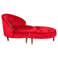 Adrian Pearsall Havana Lounge Chair & Ottoman for Craft Associates