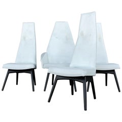 Adrian Pearsall High Back Dining Chairs Set of 4