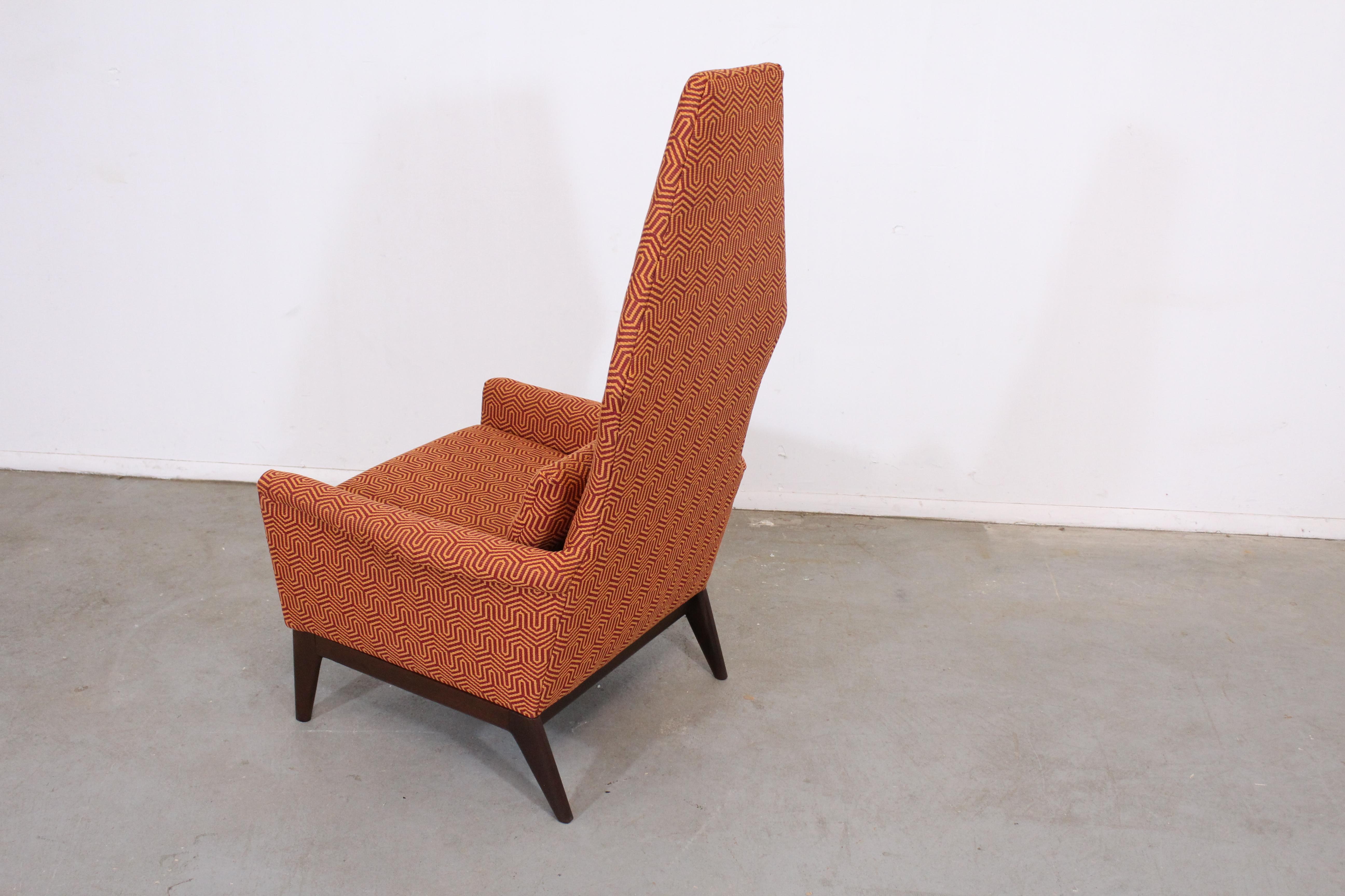 Fabric Adrian Pearsall High Back Lounge/ Accent  Chair Crypton 