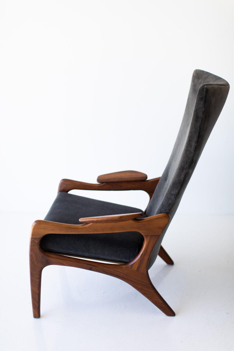Adrian Pearsall High Back Lounge Chairs for Craft Associates Inc. at