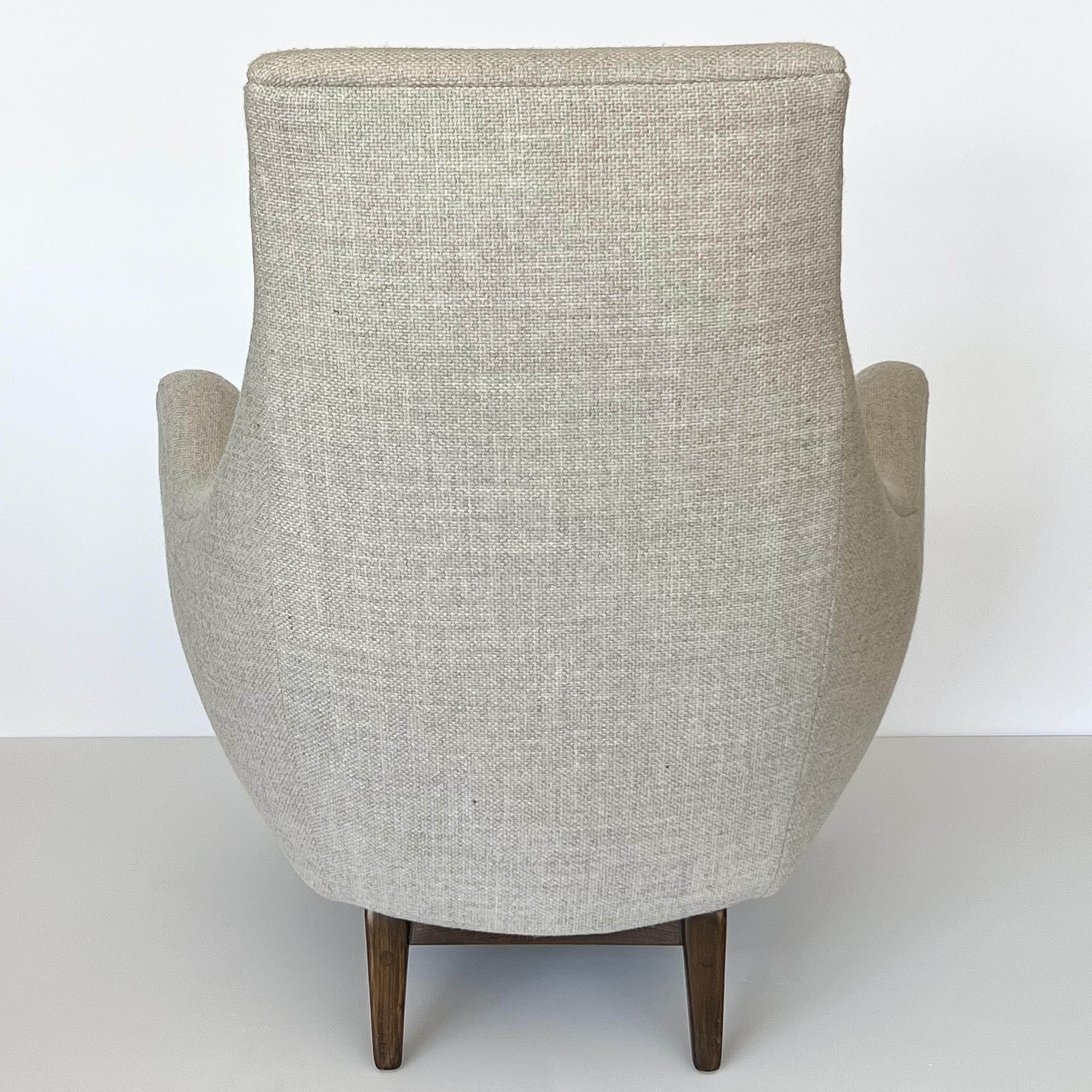 Adrian Pearsall High Back Sculptural Lounge Chair 4