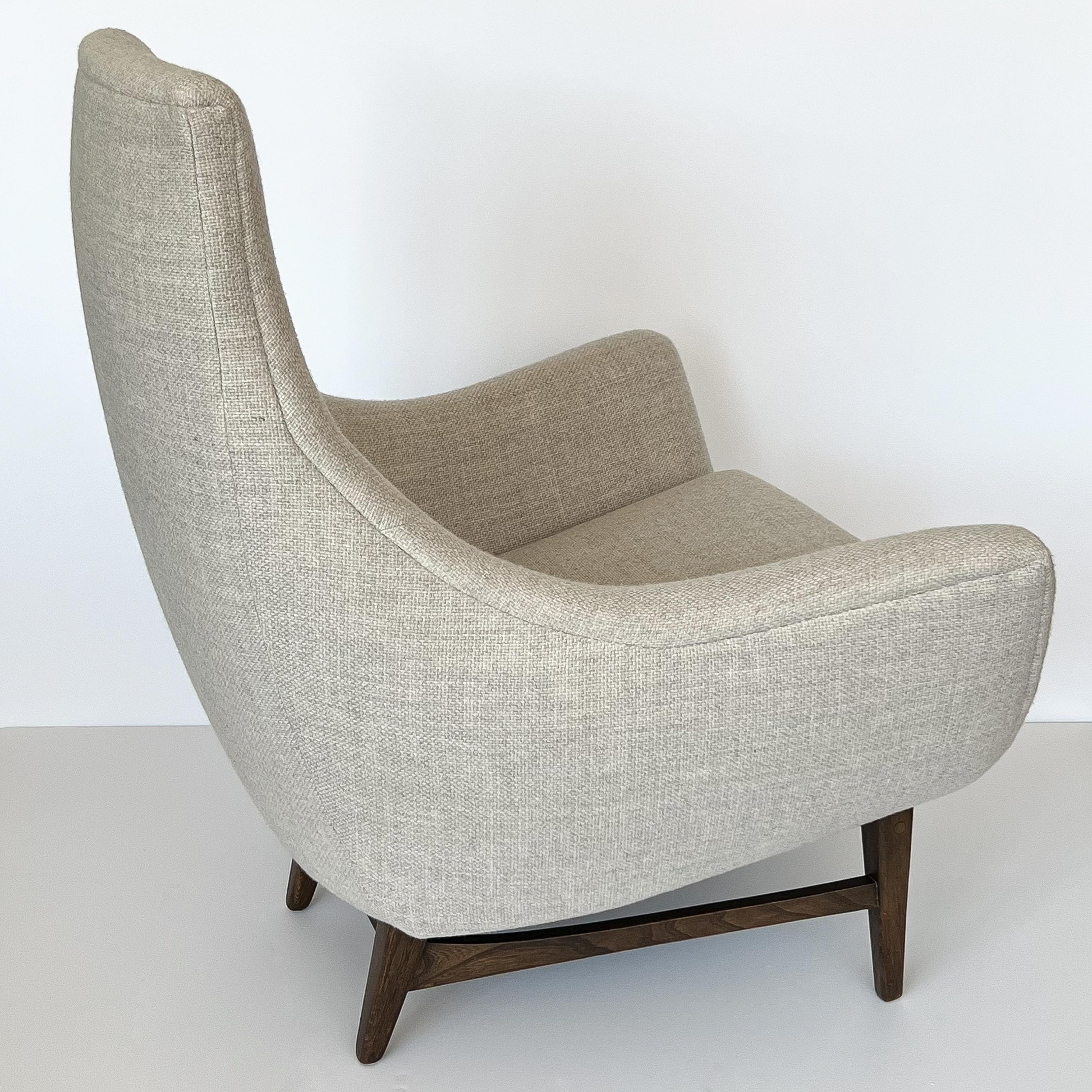 Adrian Pearsall High Back Sculptural Lounge Chair 5