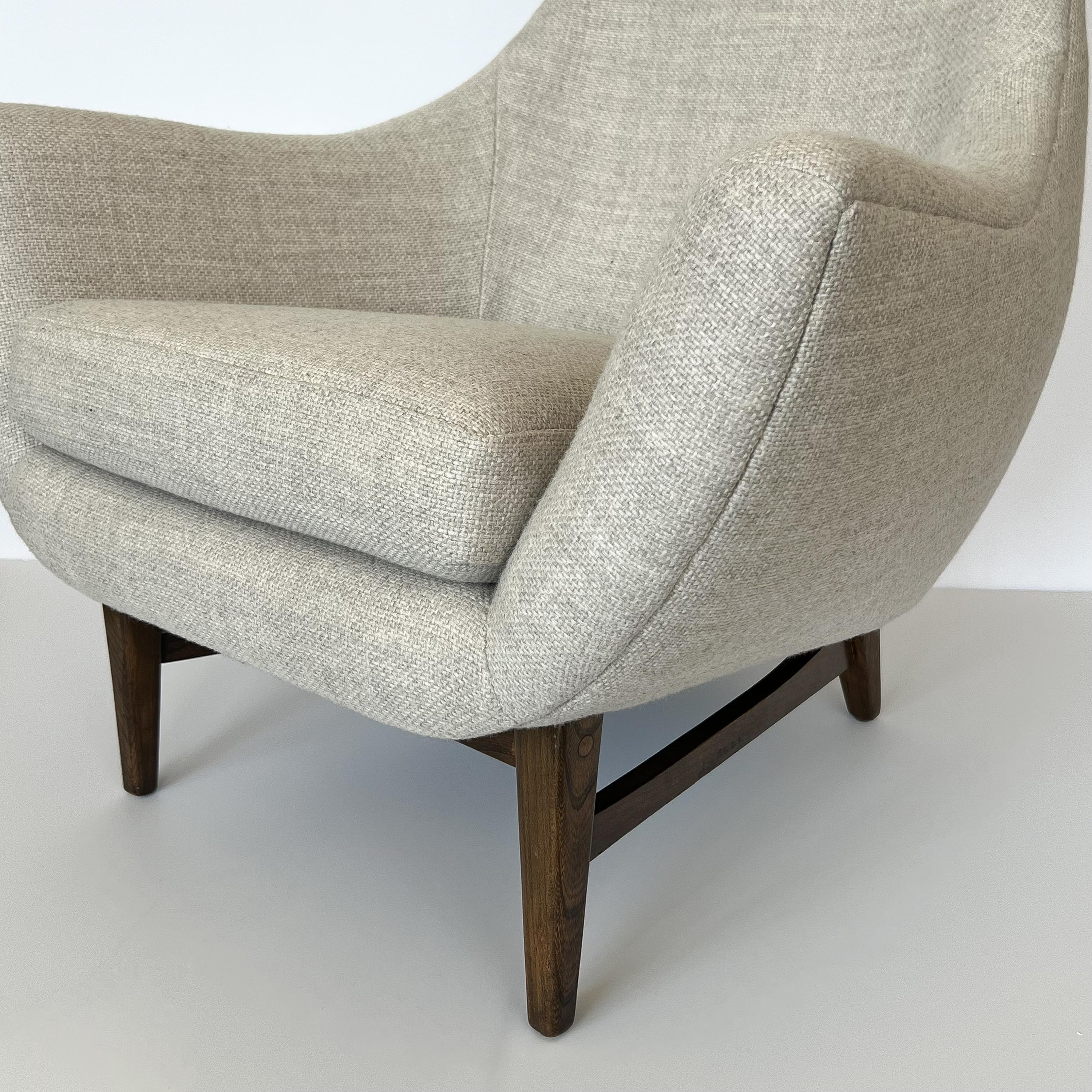 Adrian Pearsall High Back Sculptural Lounge Chair 9