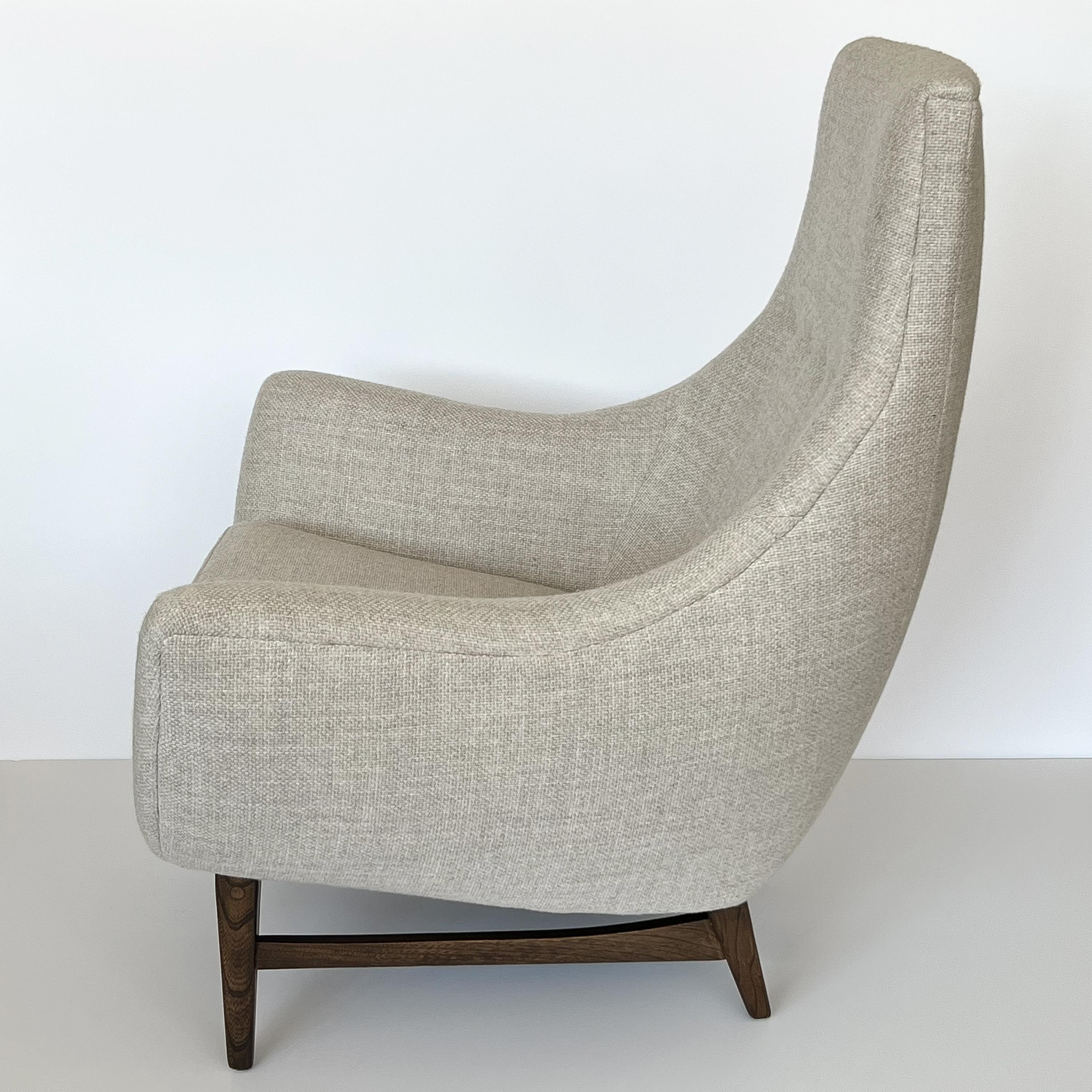 Adrian Pearsall High Back Sculptural Lounge Chair 1