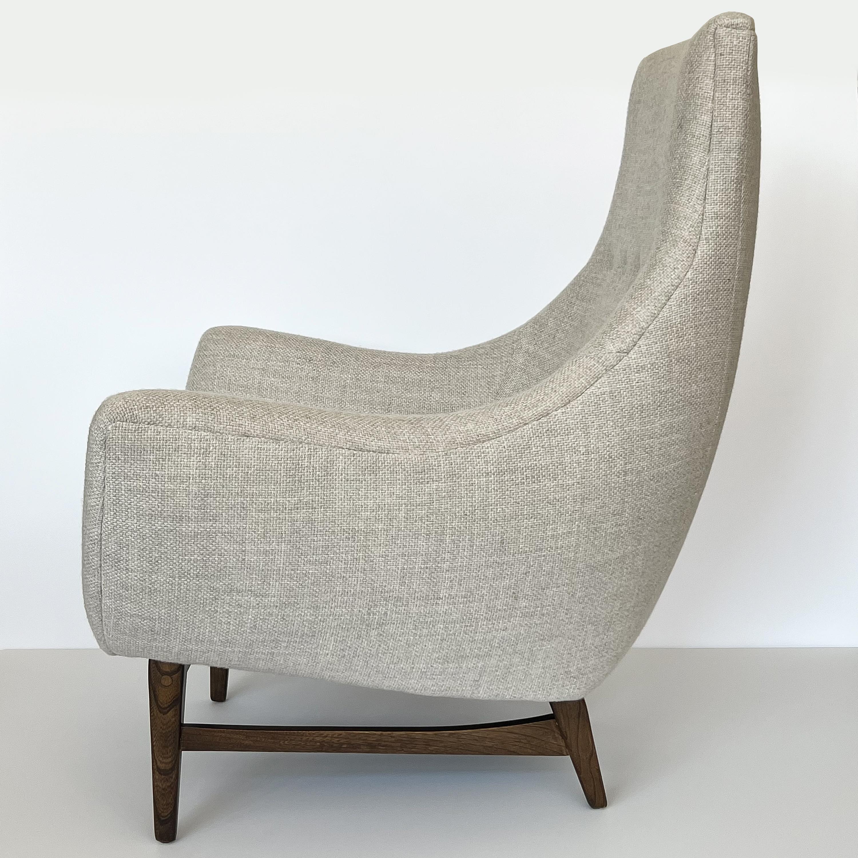 Adrian Pearsall High Back Sculptural Lounge Chair 2