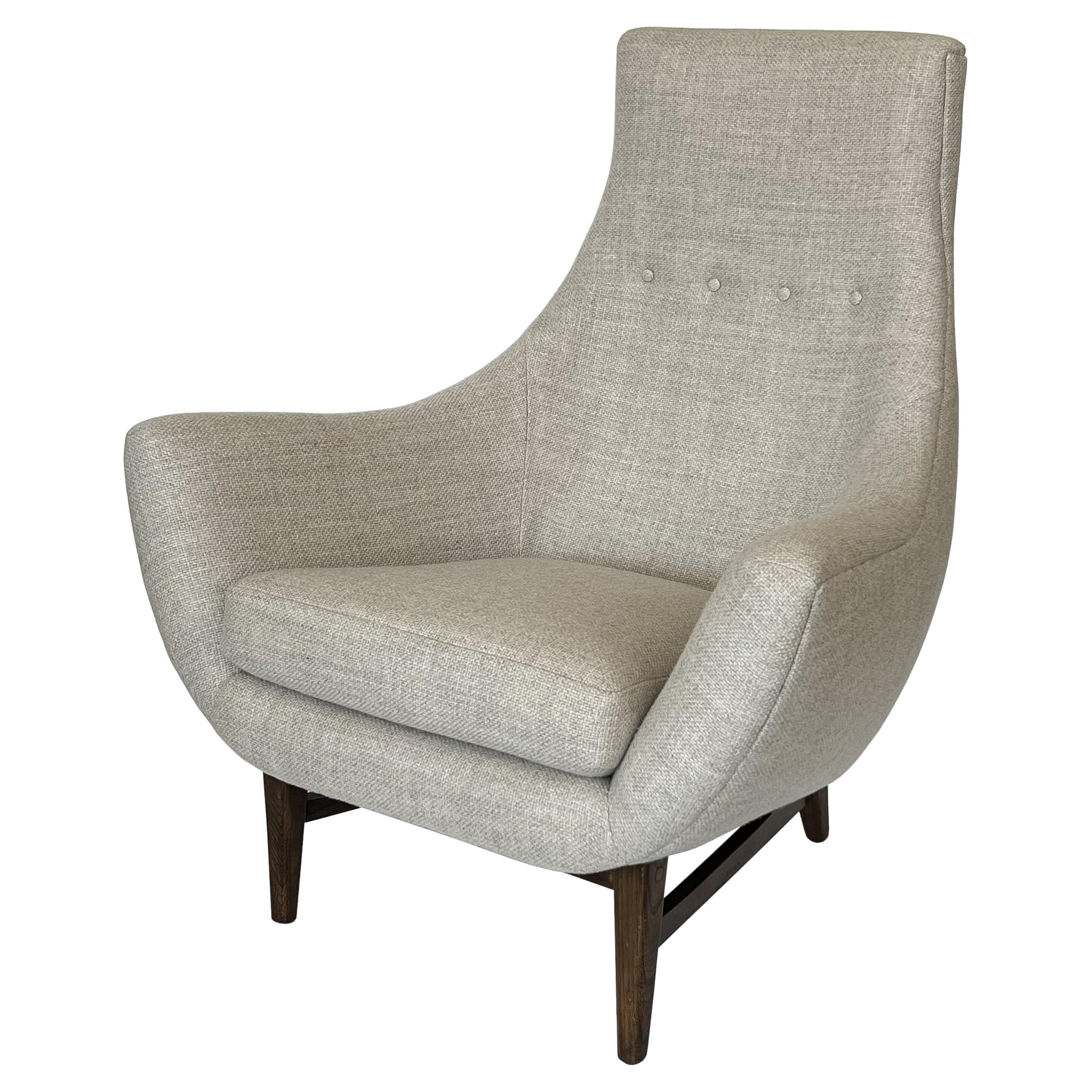Adrian Pearsall High Back Sculptural Lounge Chair