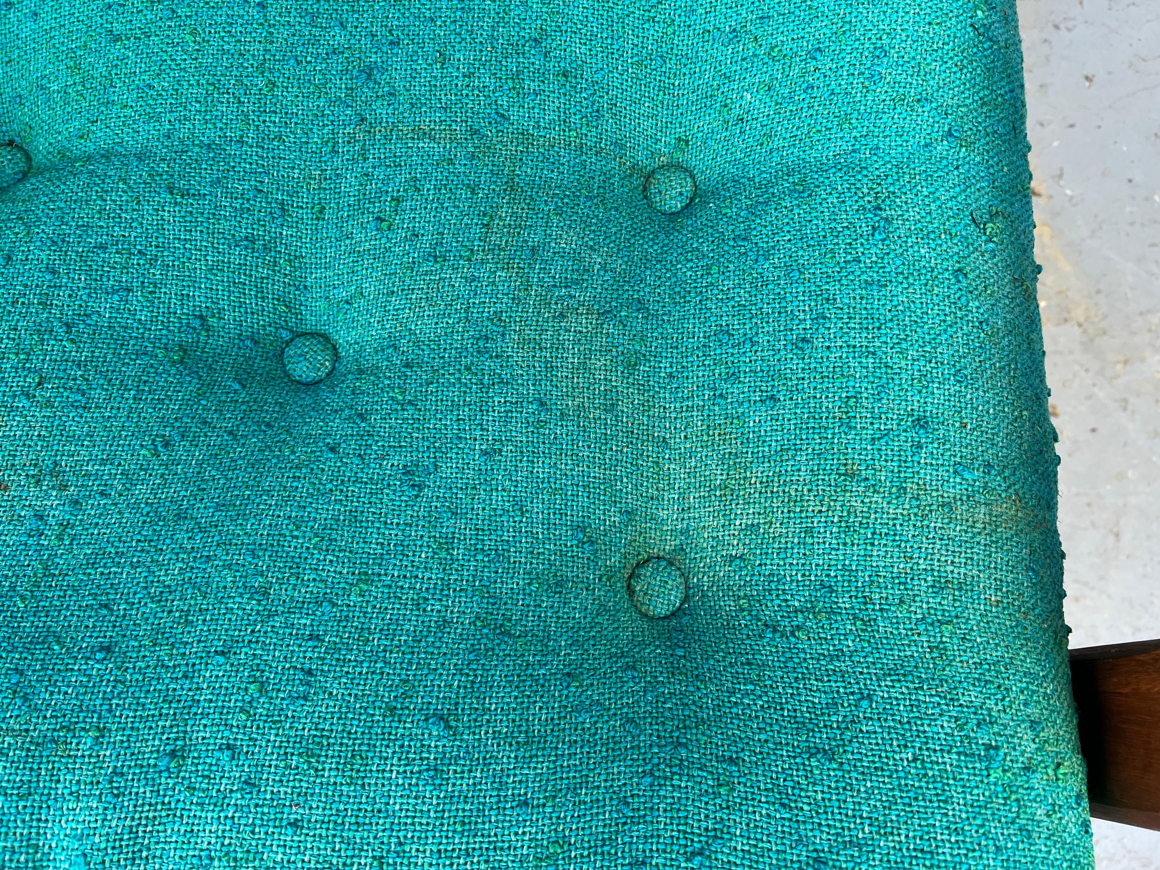 Adrian Pearsall Chaise longue à dossier haut en noyer en vente 9