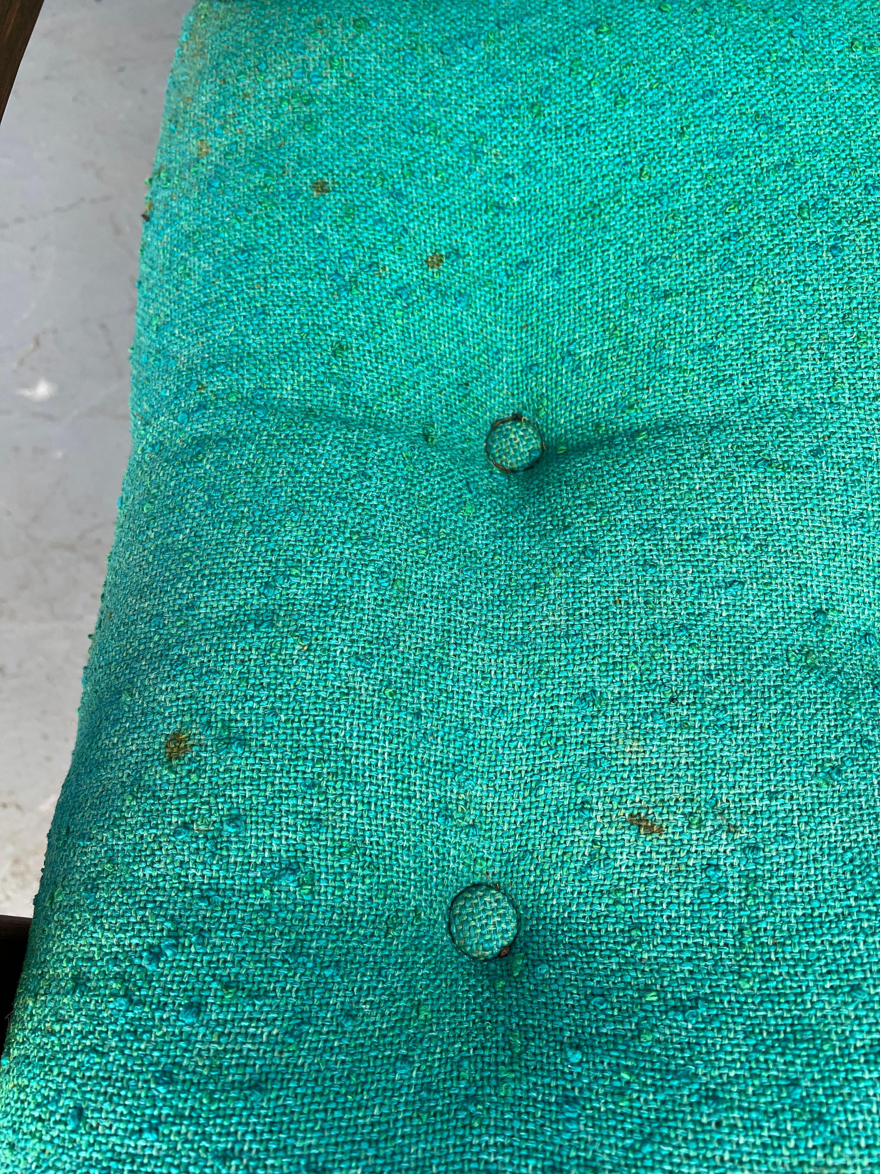 Adrian Pearsall Chaise longue à dossier haut en noyer en vente 10