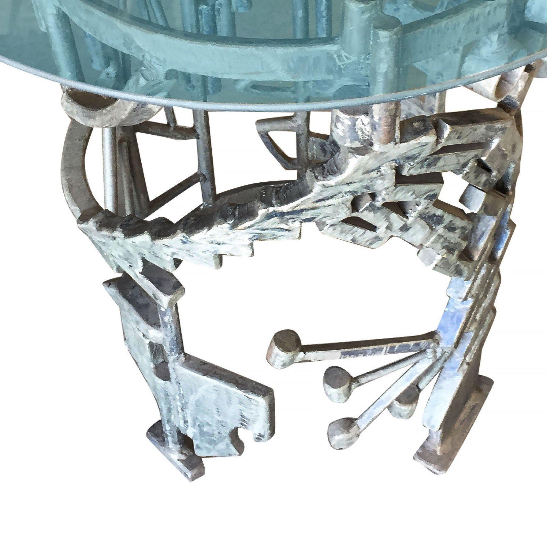 American Adrian Pearsall Inspired Brutalist Sculptural Side Table For Sale
