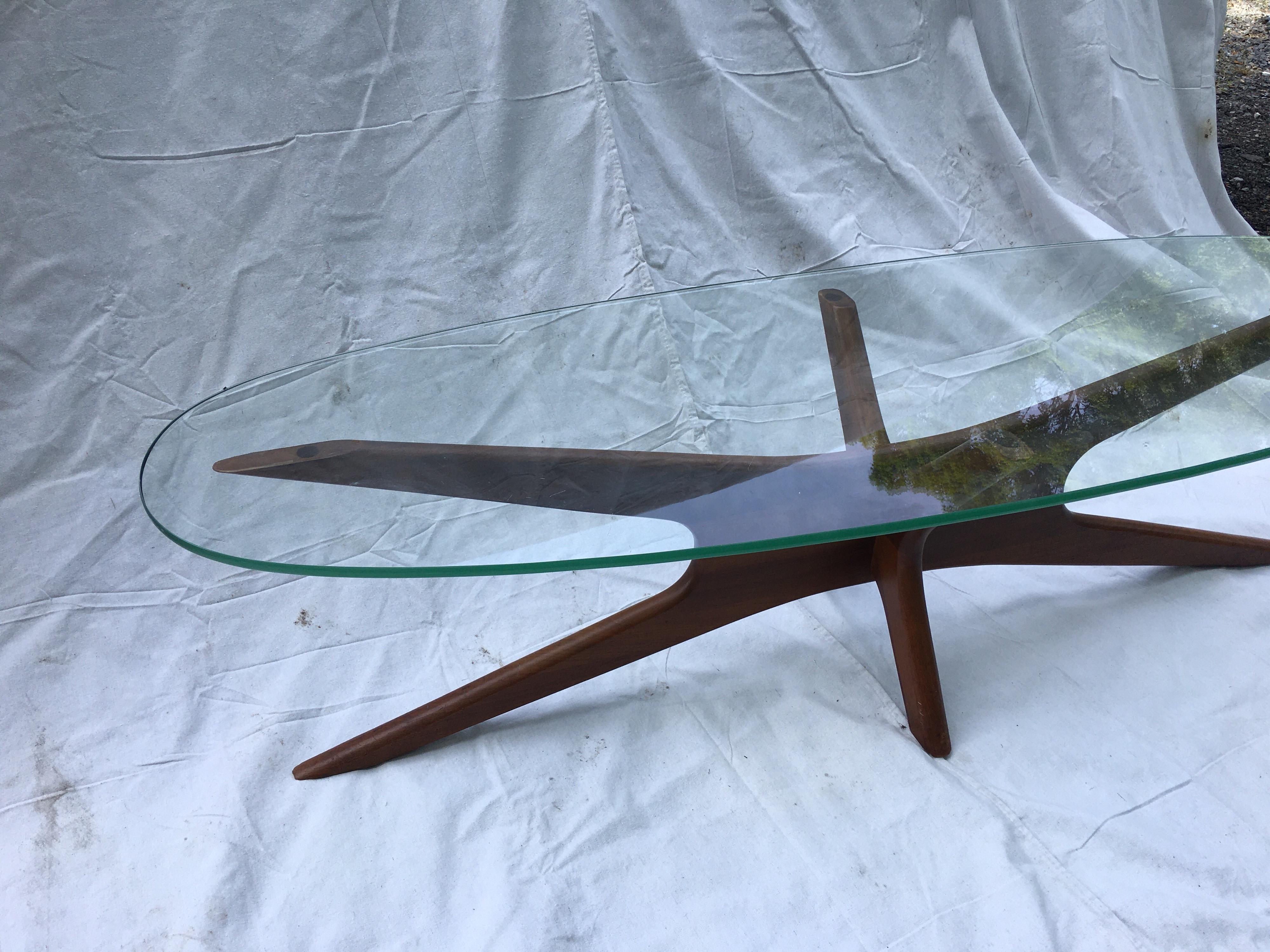 Adrian Pearsall Jack Coffee Table In Good Condition In Philadelphia, PA