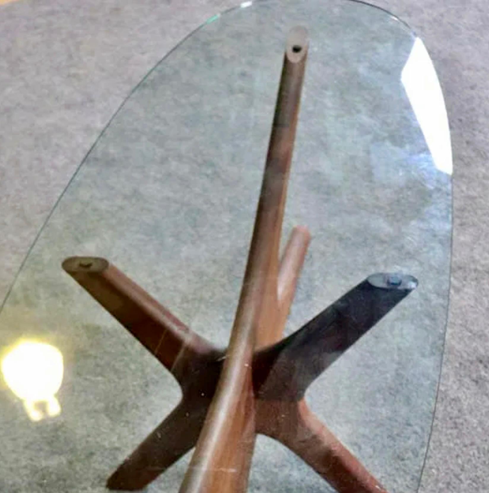 Glass Adrian Pearsall 'Jacks' Coffee Table For Sale