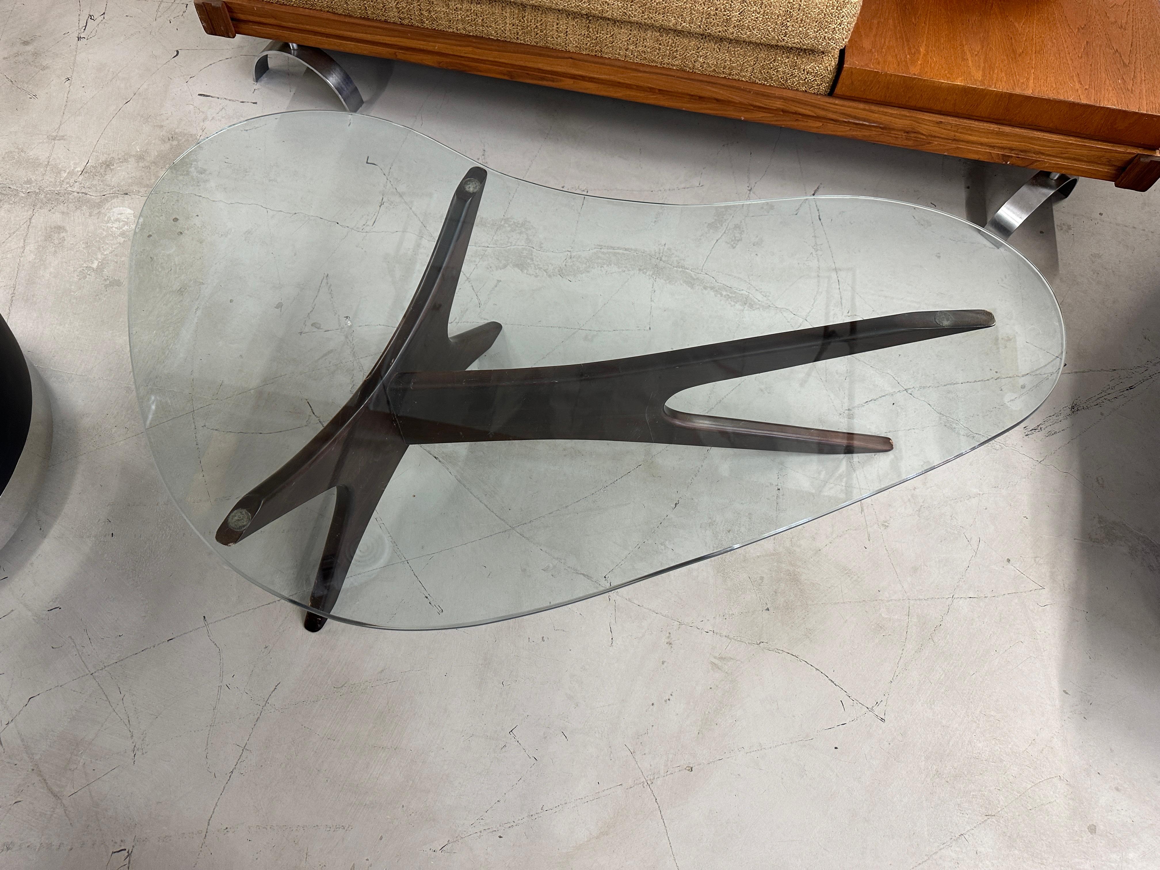 Hand-Crafted Adrian Pearsall Jacks Jax Coffee Table For Sale