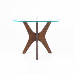 Adrian Pearsall Jacks Mid Century Walnut Side End Table