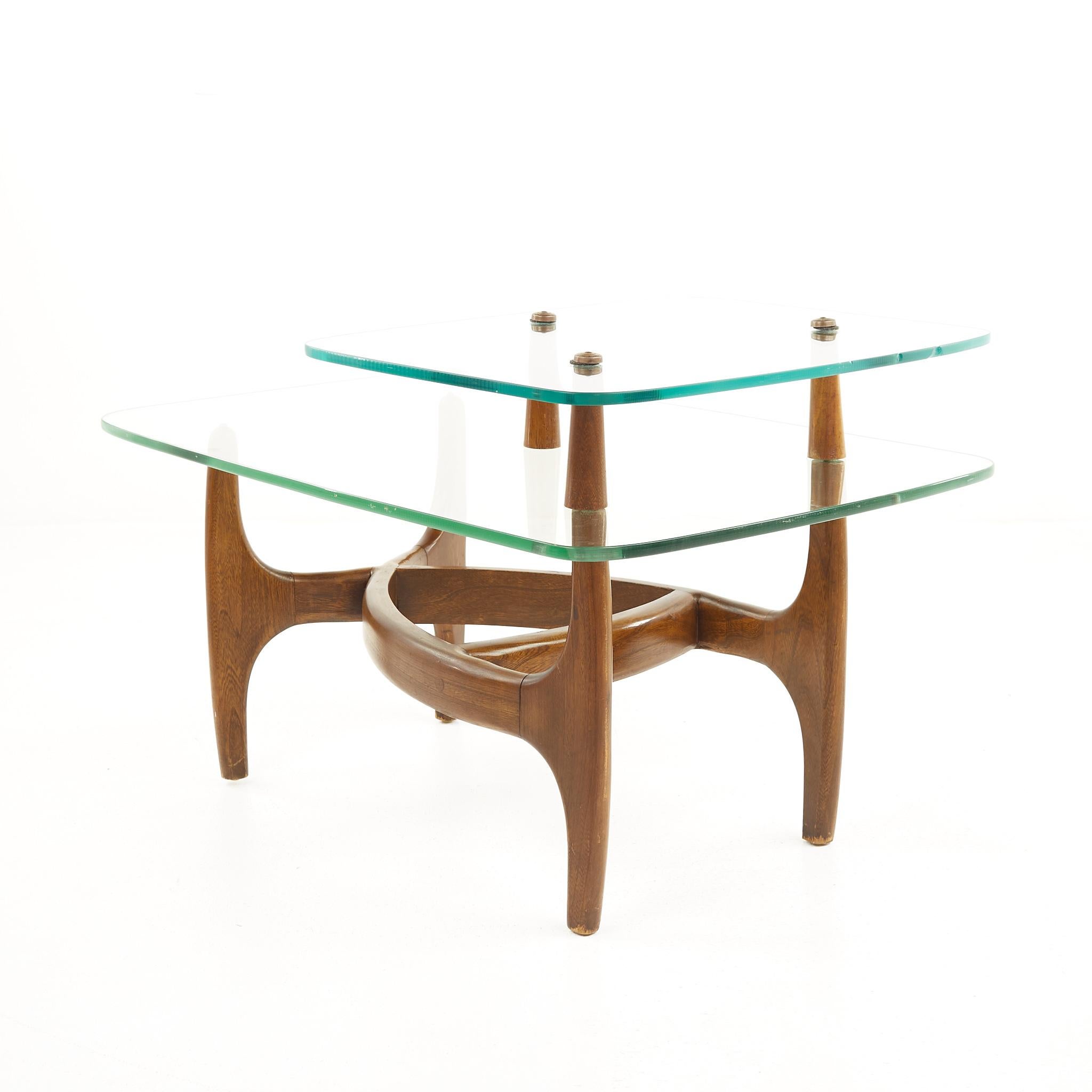 Adrian Pearsall Kroehler Style Mid Century Side Tables, Pair 2