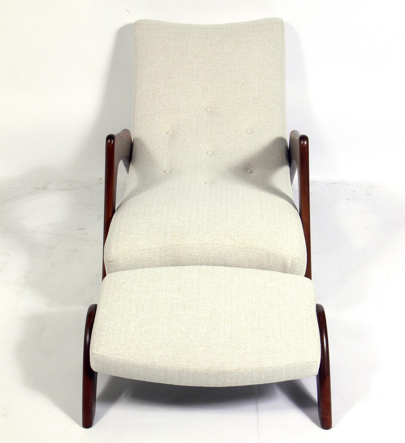 adrian pearsall chair and ottoman