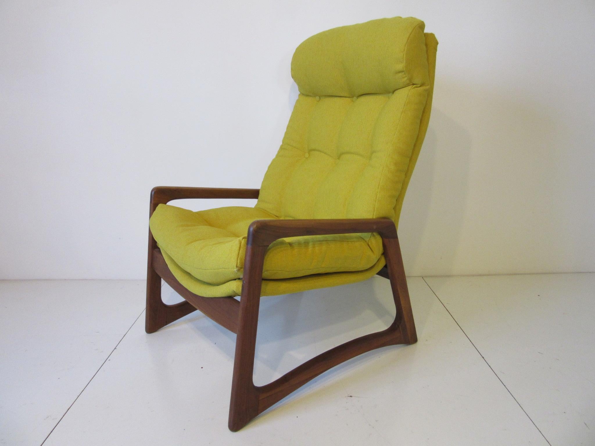 Walnut Adrian Pearsall Lounge Chair by Craft Associates