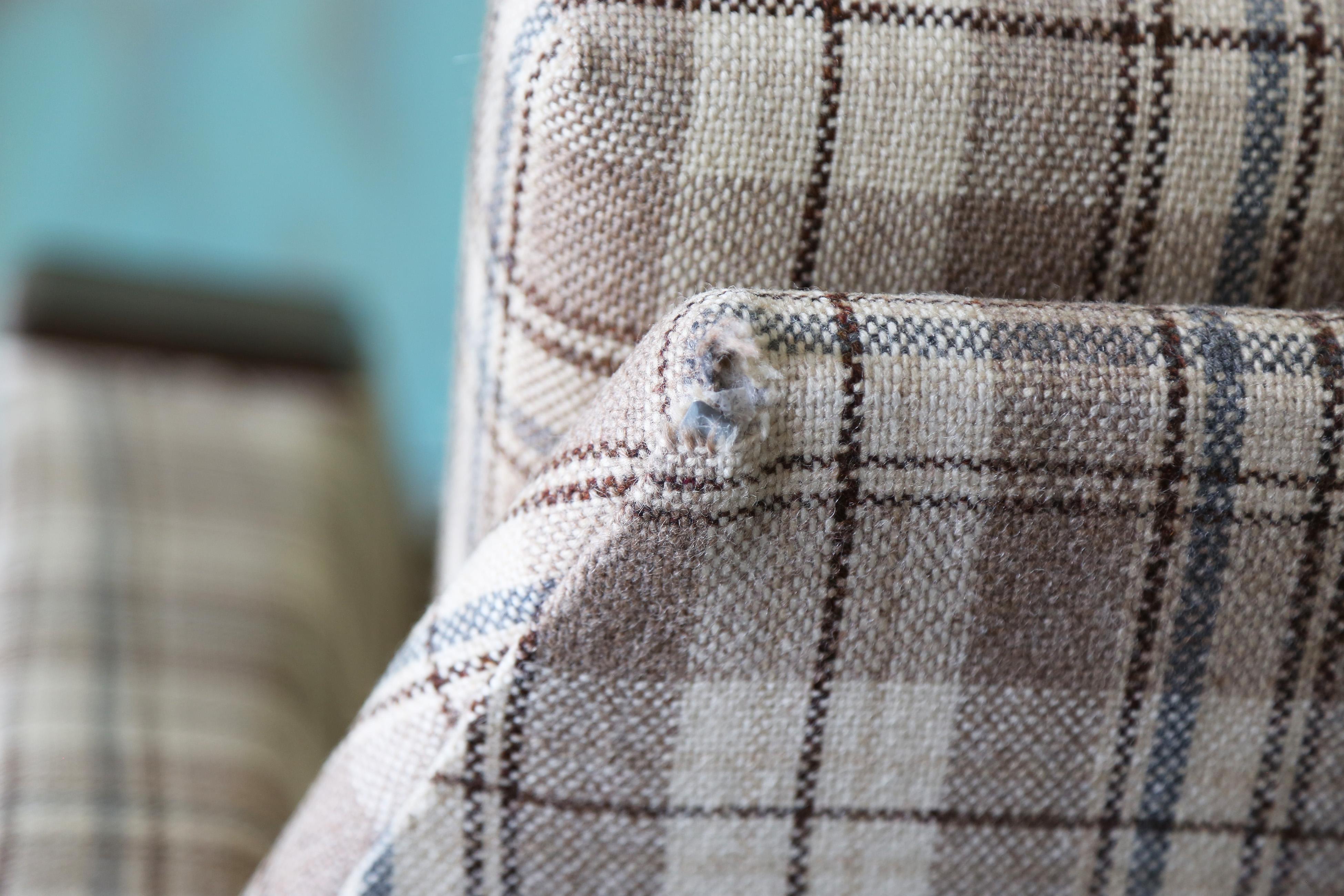 American Adrian Pearsall Lounge Chair for Craft Associates Walnut Paws Mid Century Style For Sale