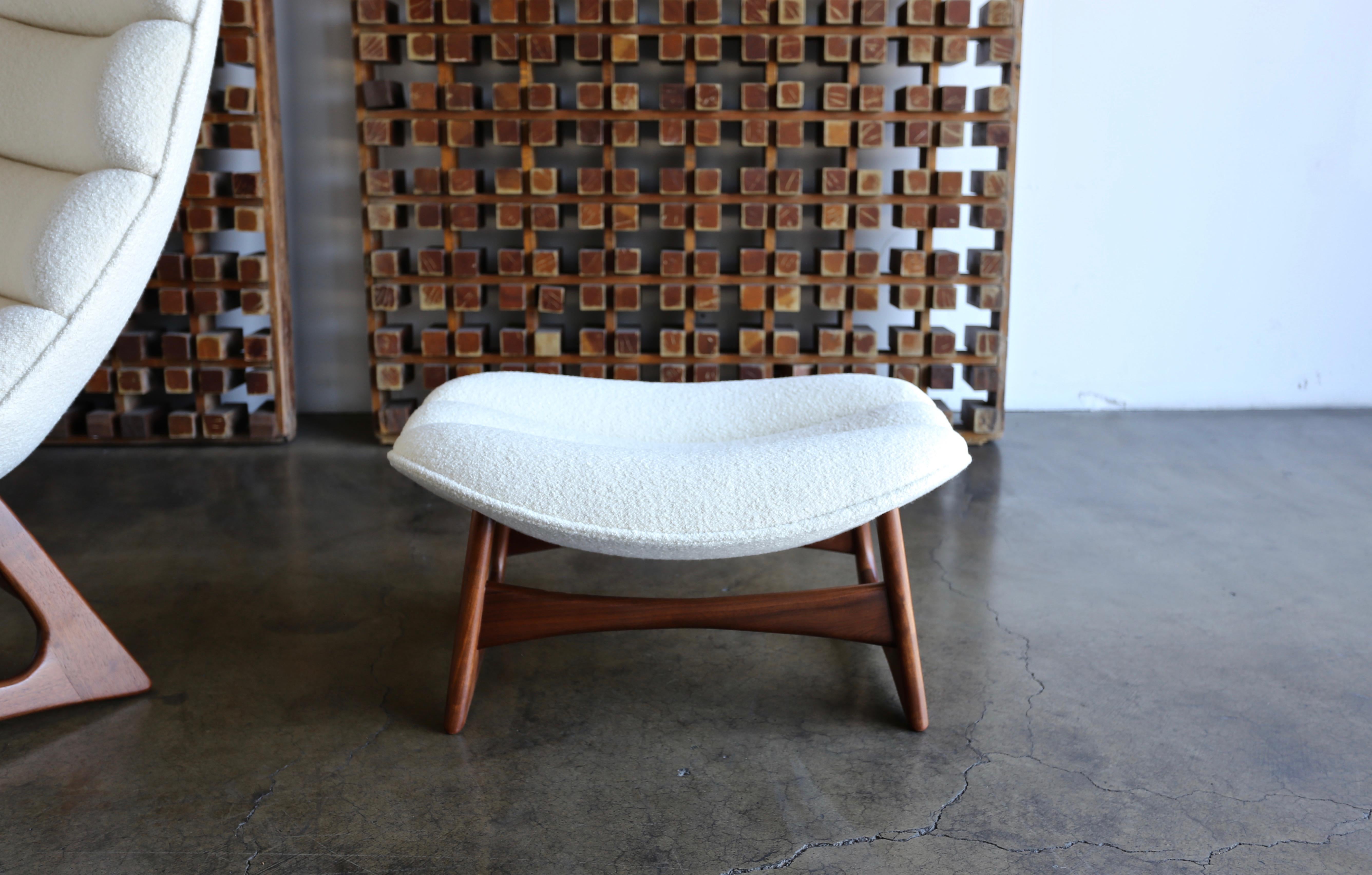 Adrian Pearsall Lounge Chair and Ottoman for Craft Associates Inc., circa 1960 6