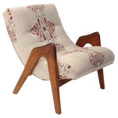 Adrian Pearsall Lounge Chair Reupholstered in Your Fabric