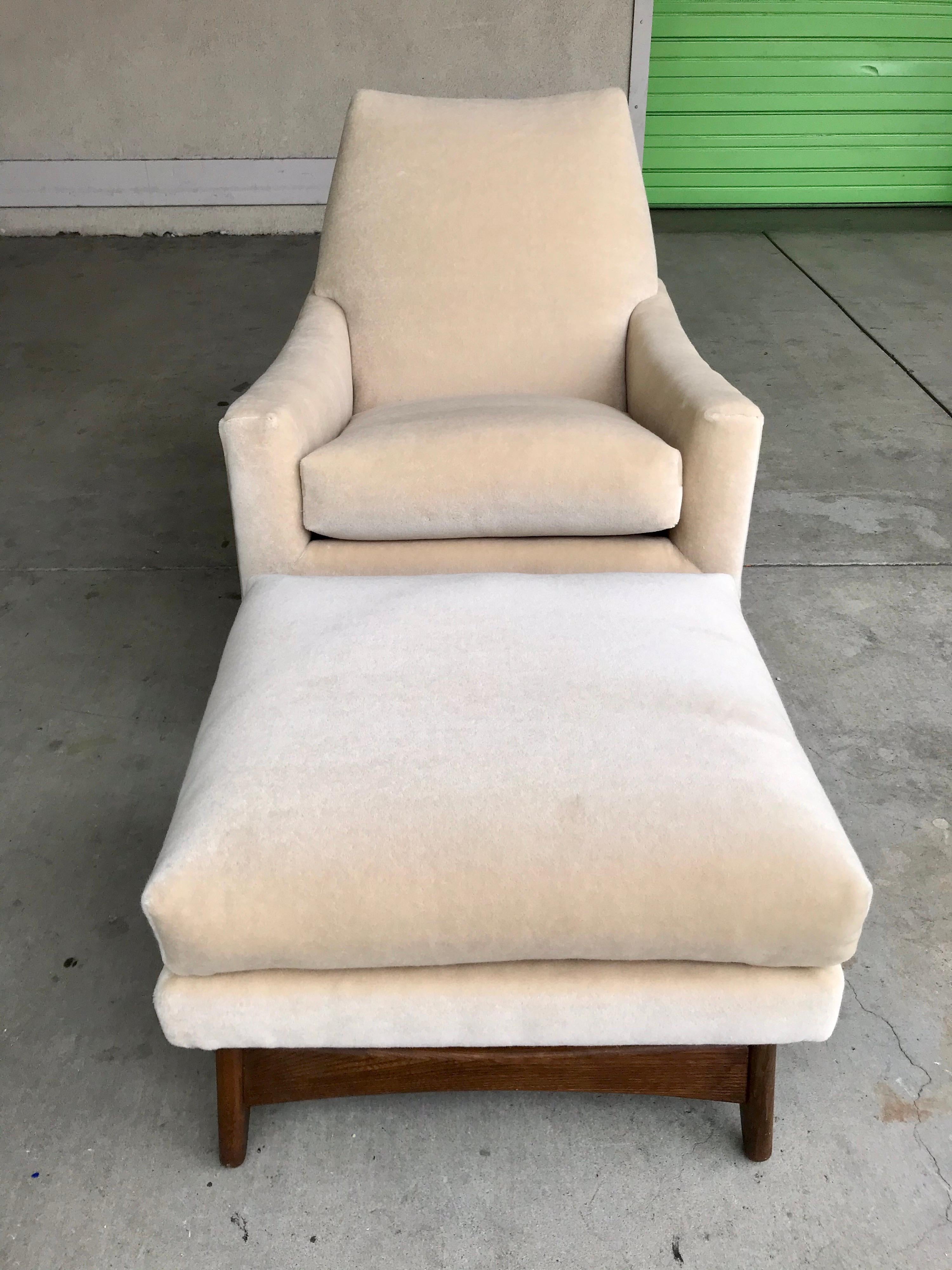 Adrian Pearsall Lounge Chair Rocker with Ottoman 6