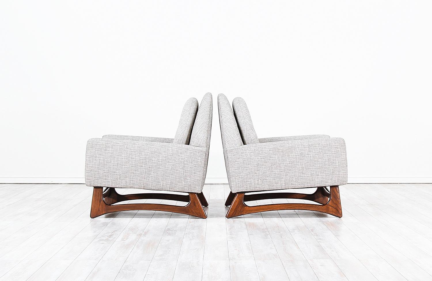 American Adrian Pearsall Lounge Chairs for Craft Associates