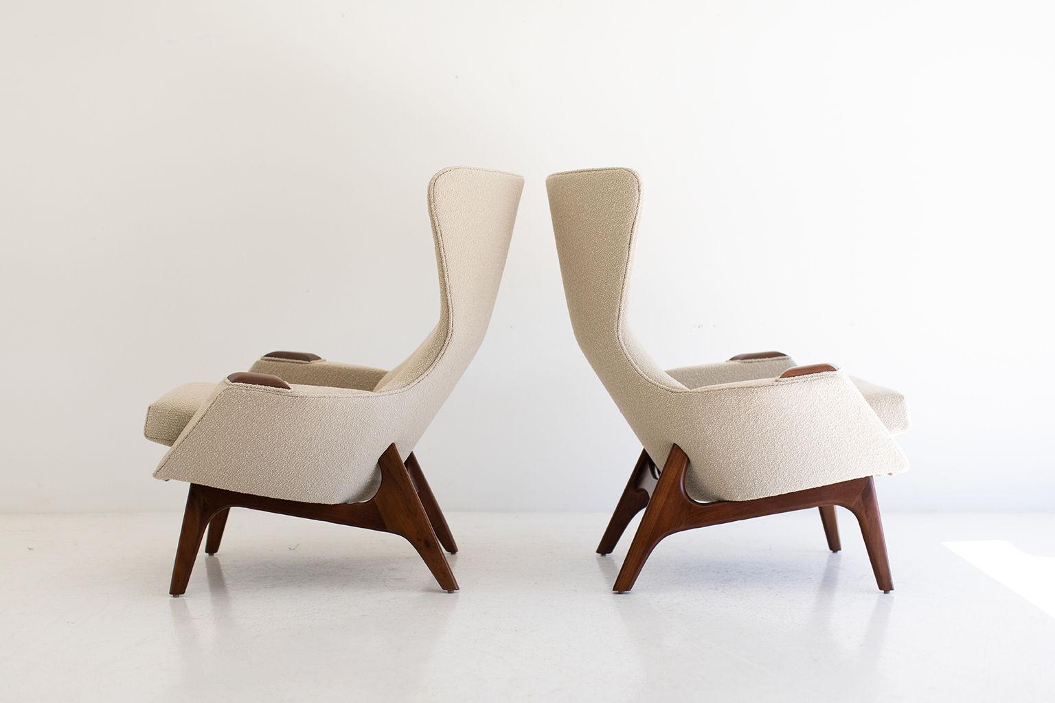 Adrian Pearsall Lounge Chairs for Craft Associates Inc 1