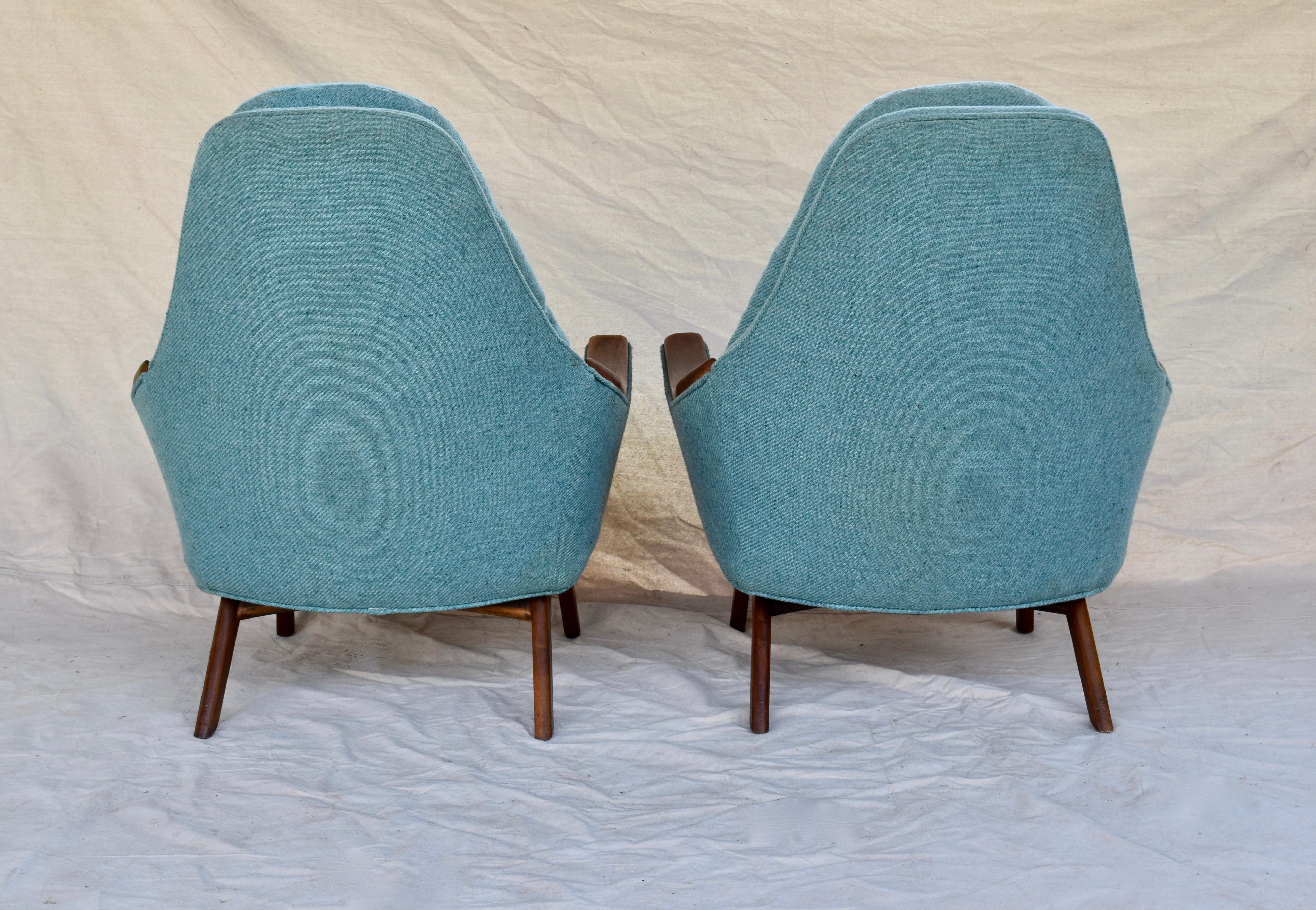 Upholstery Adrian Pearsall Papa Bear Lounge Chairs