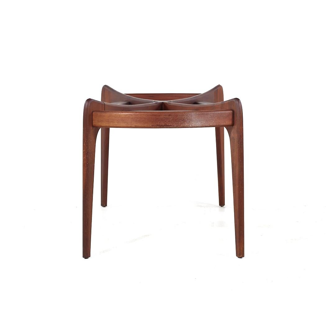 Mid-Century Modern Adrian Pearsall Mid Century 2179-T Walnut Compass Dining Table For Sale