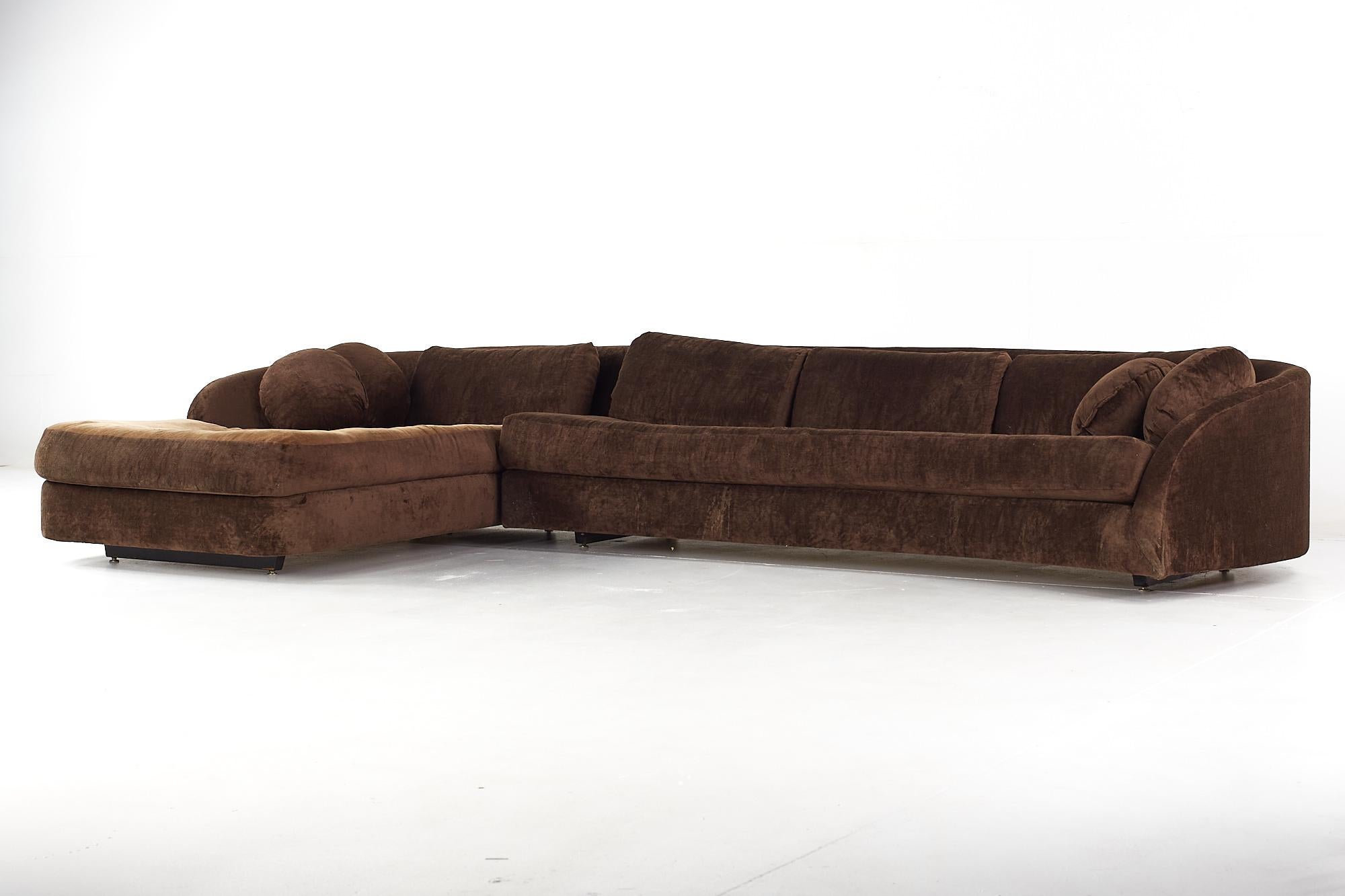 Mid-Century Modern Adrian Pearsall Mid Century Cloud Sectional Sofa