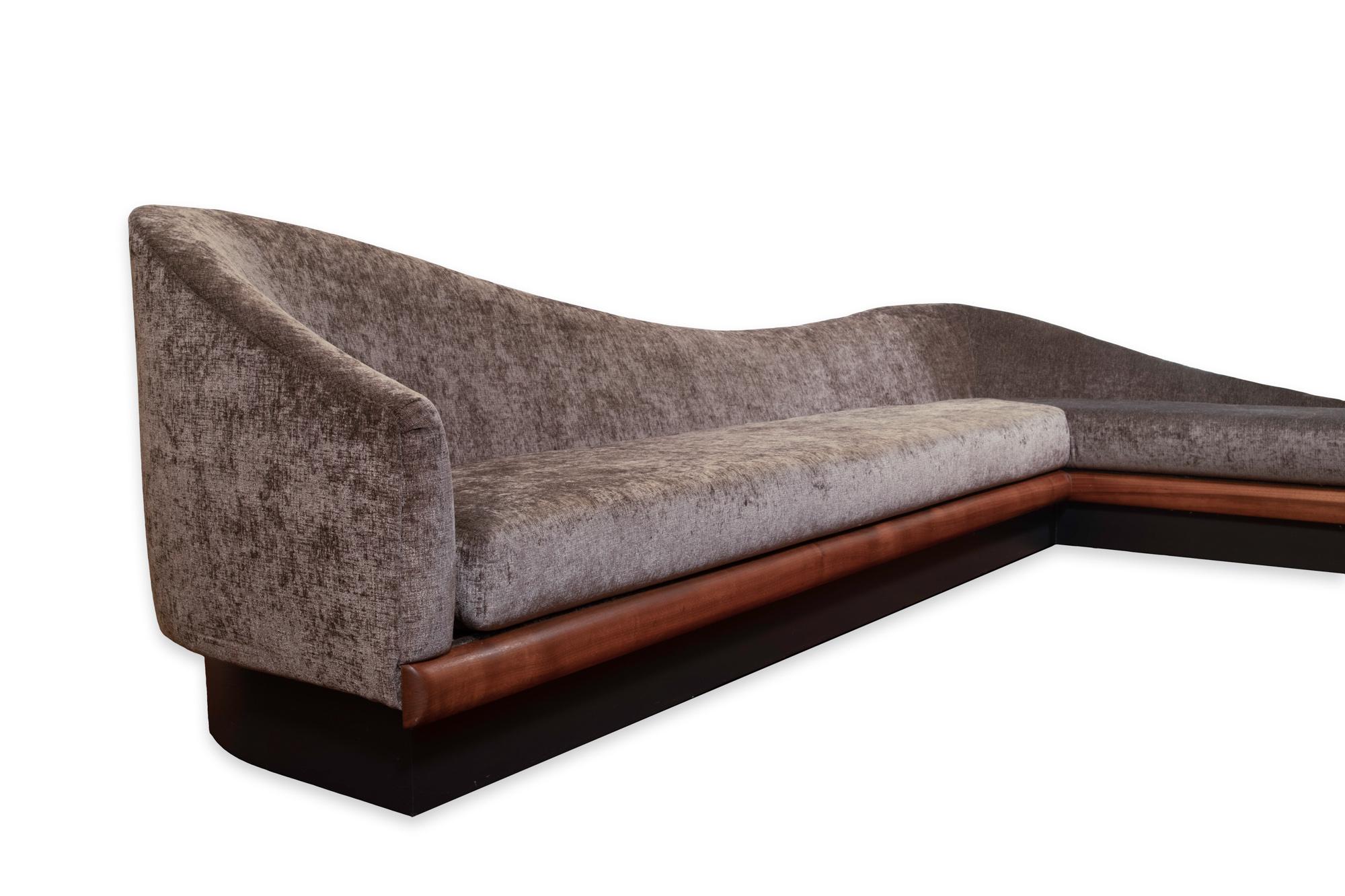 Late 20th Century Adrian Pearsall Mid Century Cloud Sofa For Sale