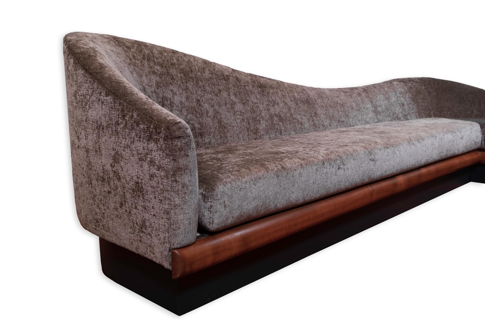 Upholstery Adrian Pearsall Mid Century Cloud Sofa For Sale