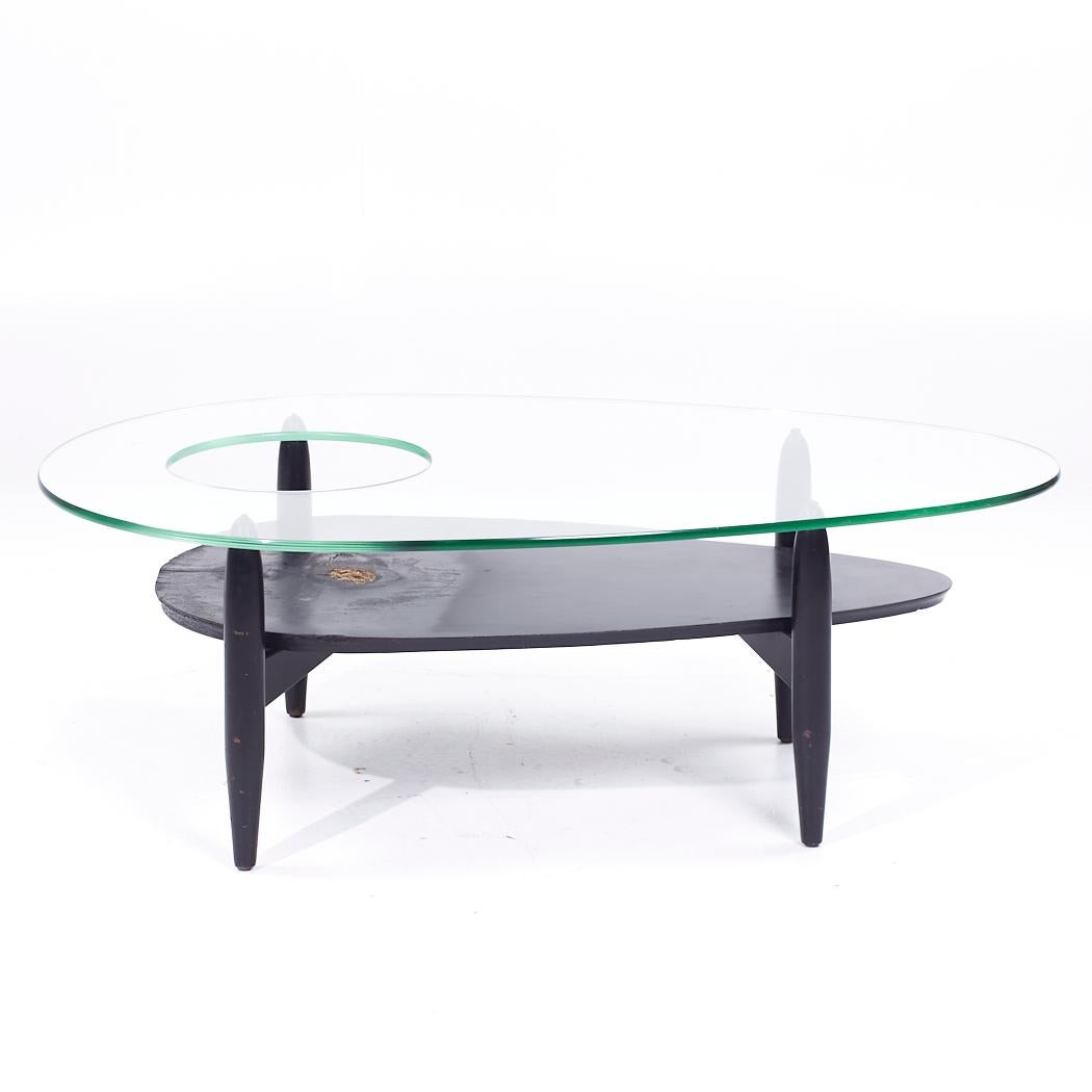 American Adrian Pearsall Mid Century Coffee Table For Sale