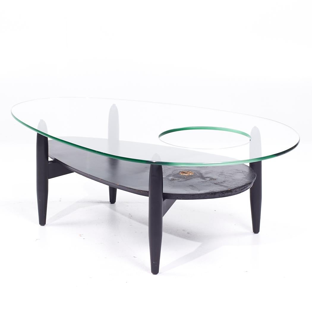 Late 20th Century Adrian Pearsall Mid Century Coffee Table For Sale