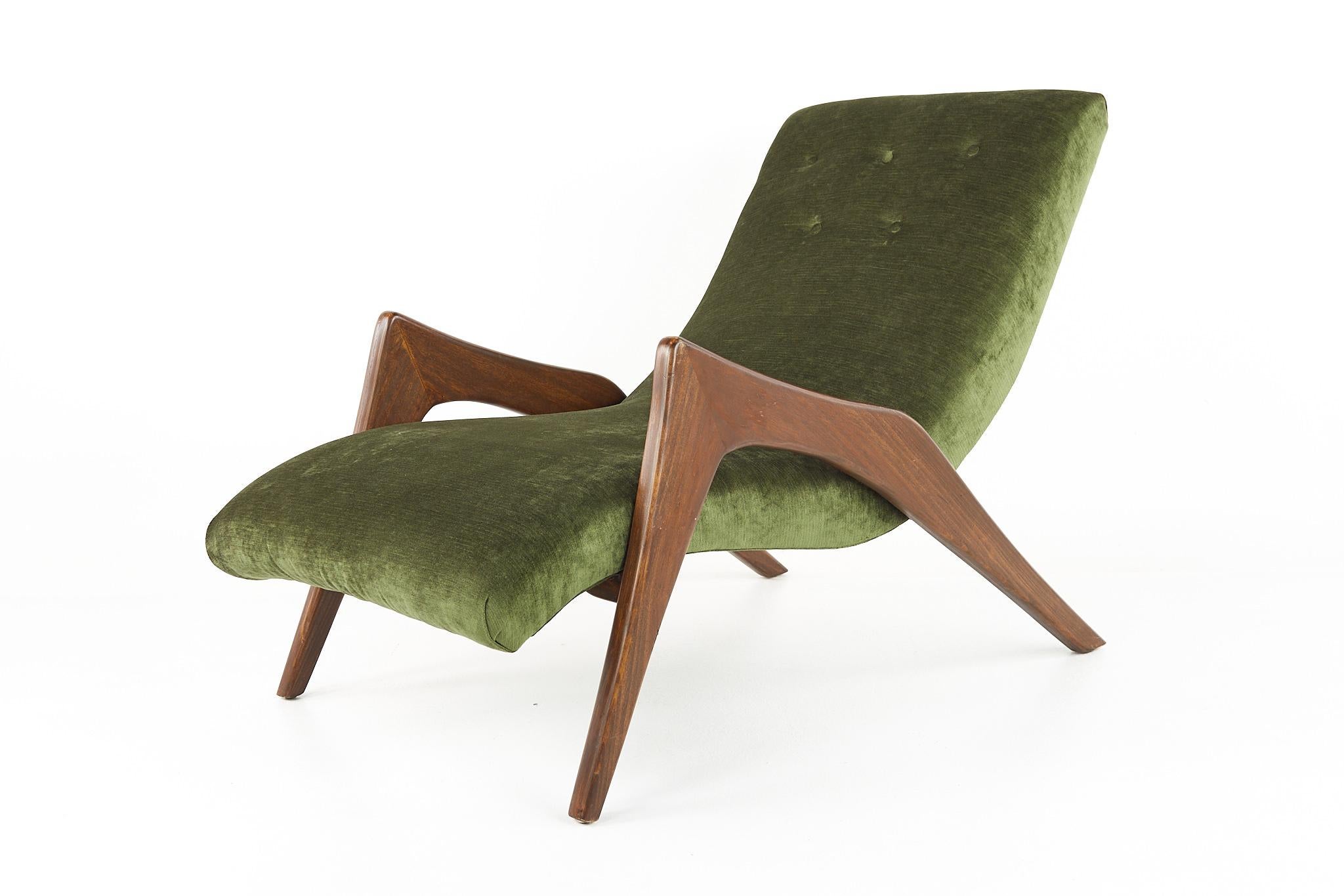 Mid-Century Modern Adrian Pearsall Style Mid Century Grasshopper Lounge Chair