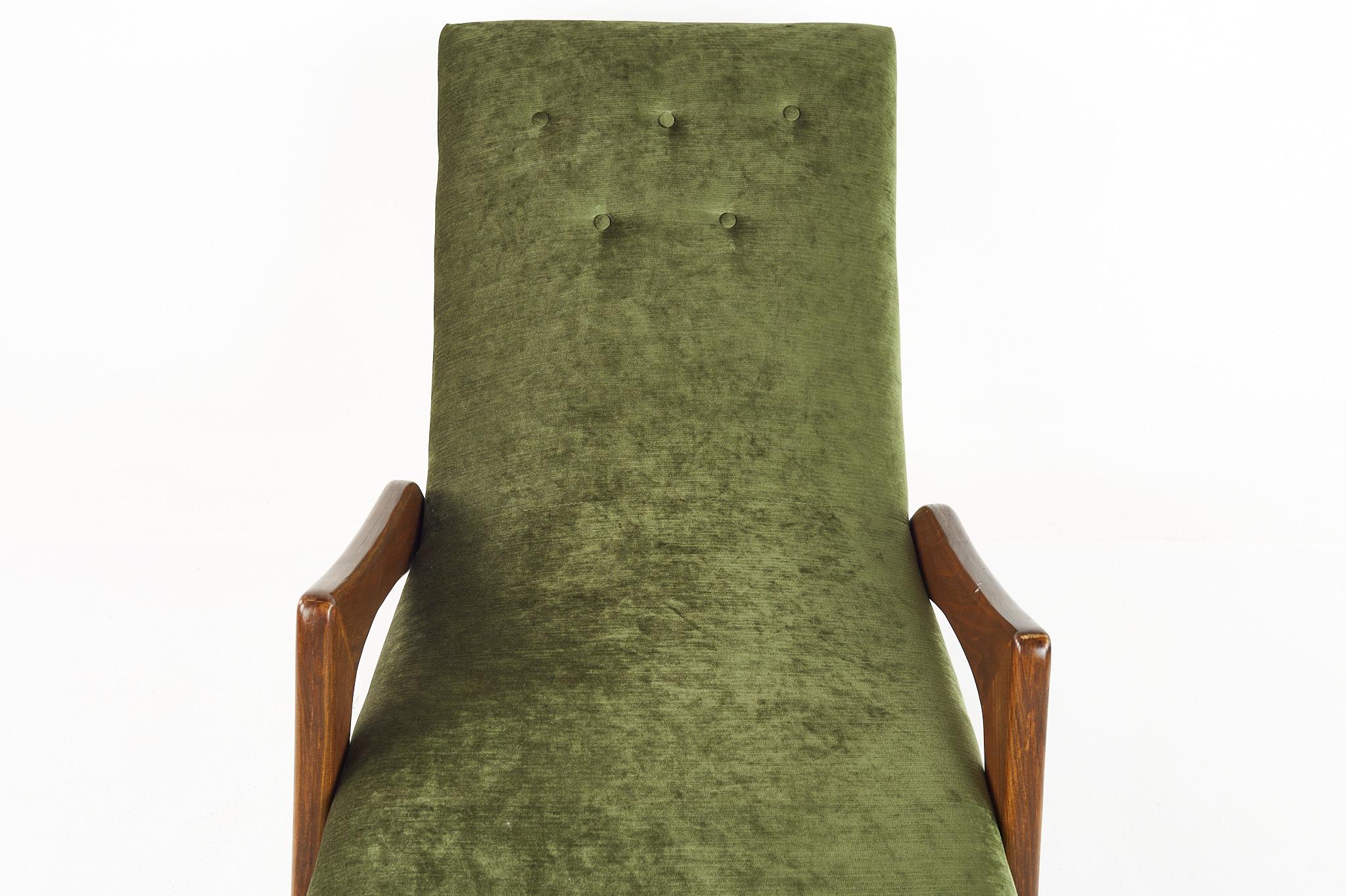 Adrian Pearsall Style Mid Century Grasshopper Lounge Chair 1