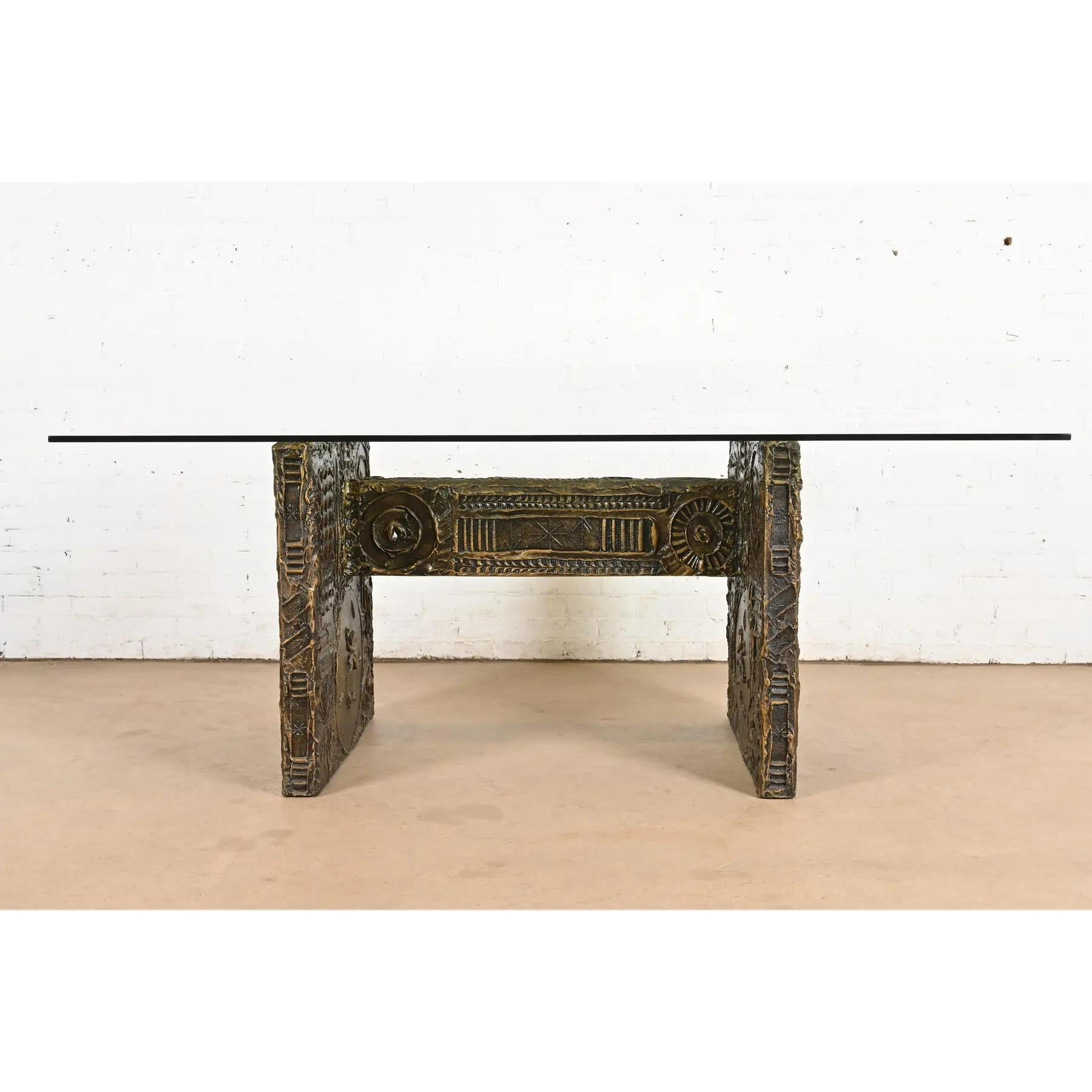 Américain Adrian Pearsall table de salle à manger moderne brutaliste du milieu du siècle dernier, années 1960 en vente