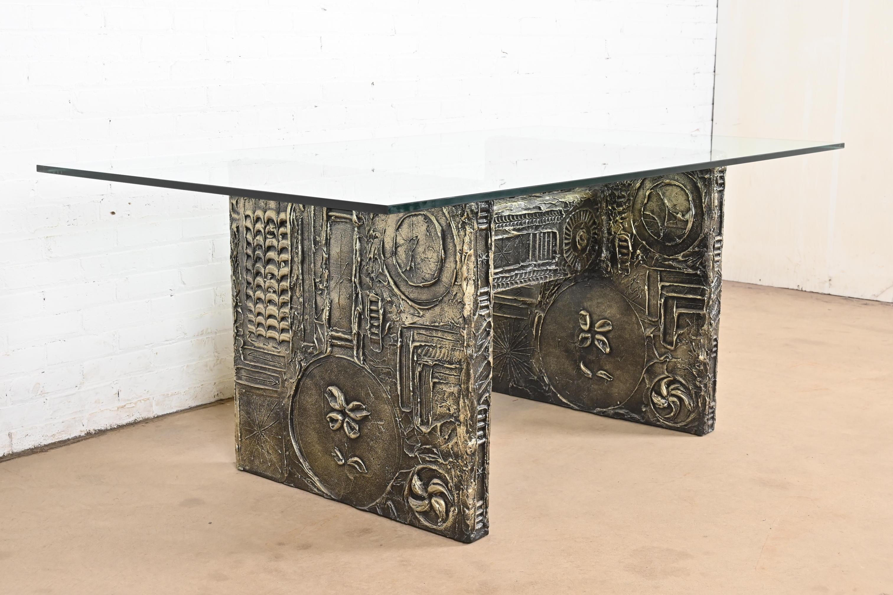 Adrian Pearsall table de salle à manger moderne brutaliste du milieu du siècle dernier, années 1960 Bon état - En vente à South Bend, IN