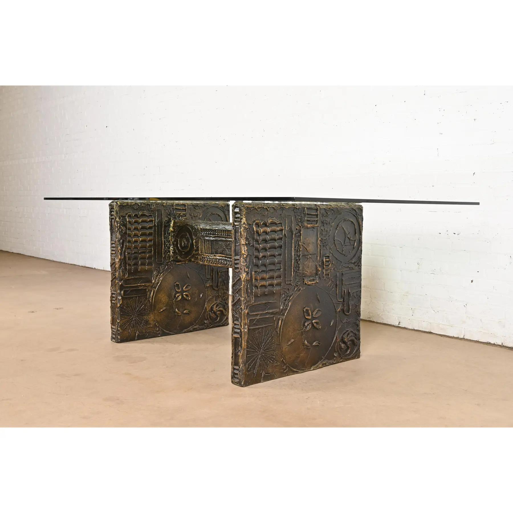 Adrian Pearsall table de salle à manger moderne brutaliste du milieu du siècle dernier, années 1960 Bon état - En vente à South Bend, IN