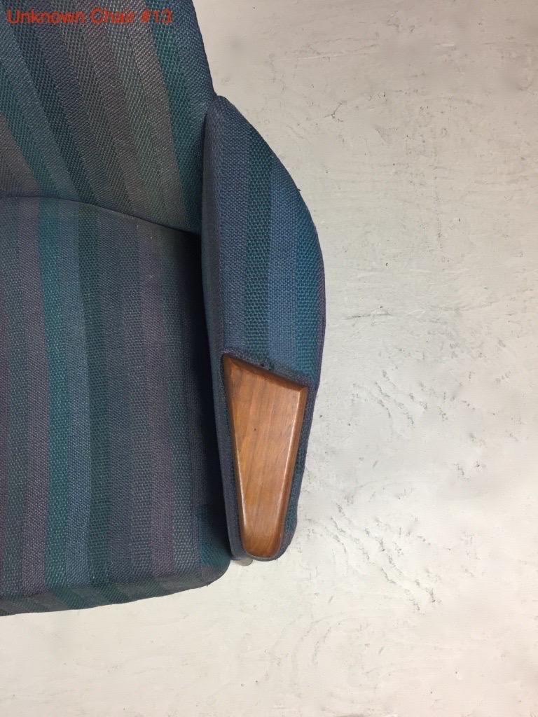 Adrian Pearsall fauteuil de salon à haut dossier, moderne du milieu du siècle dernier, Craft Associates en vente 6