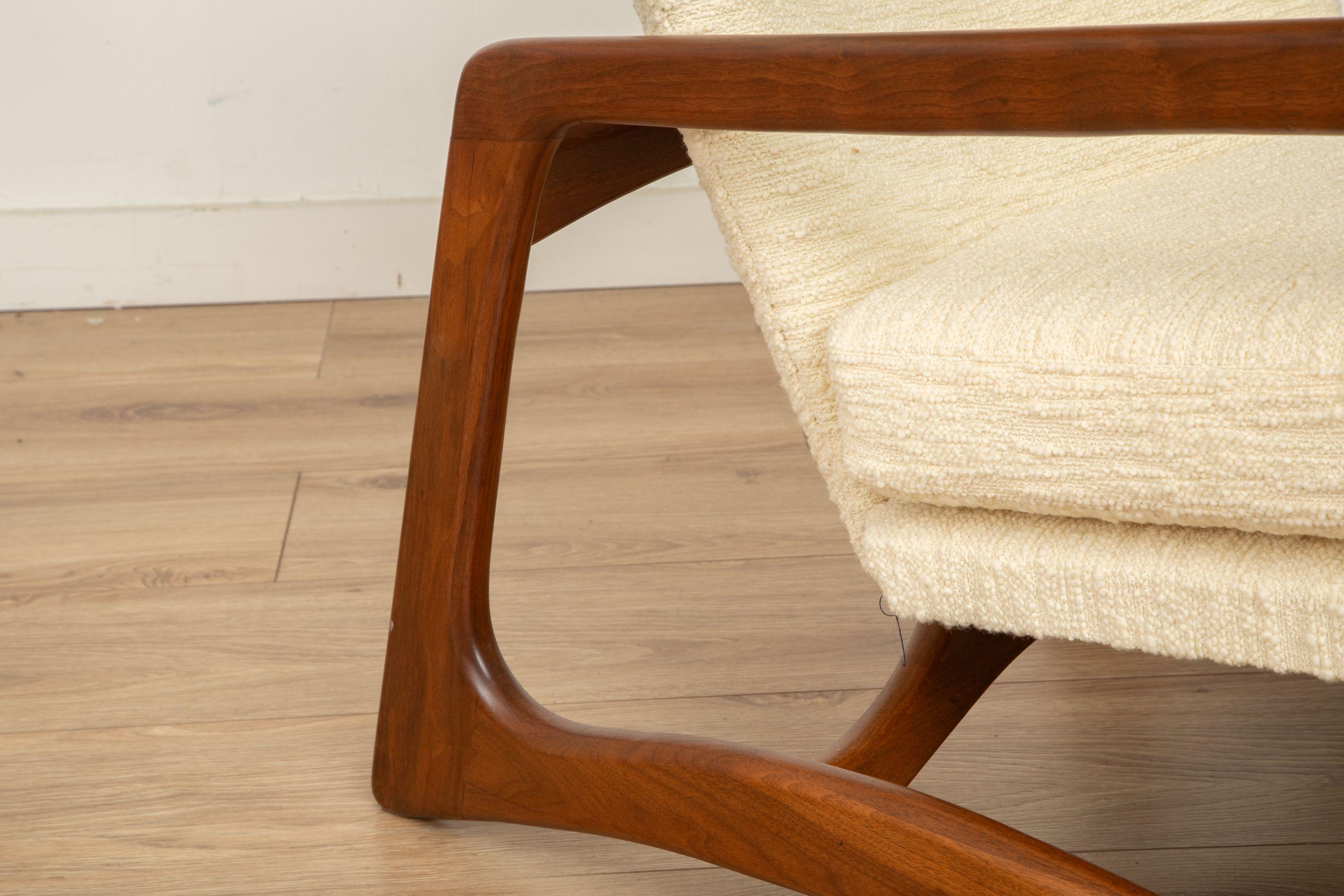 Silla de salón escultural Adrian Pearsall, moderna de mediados de siglo en venta 1