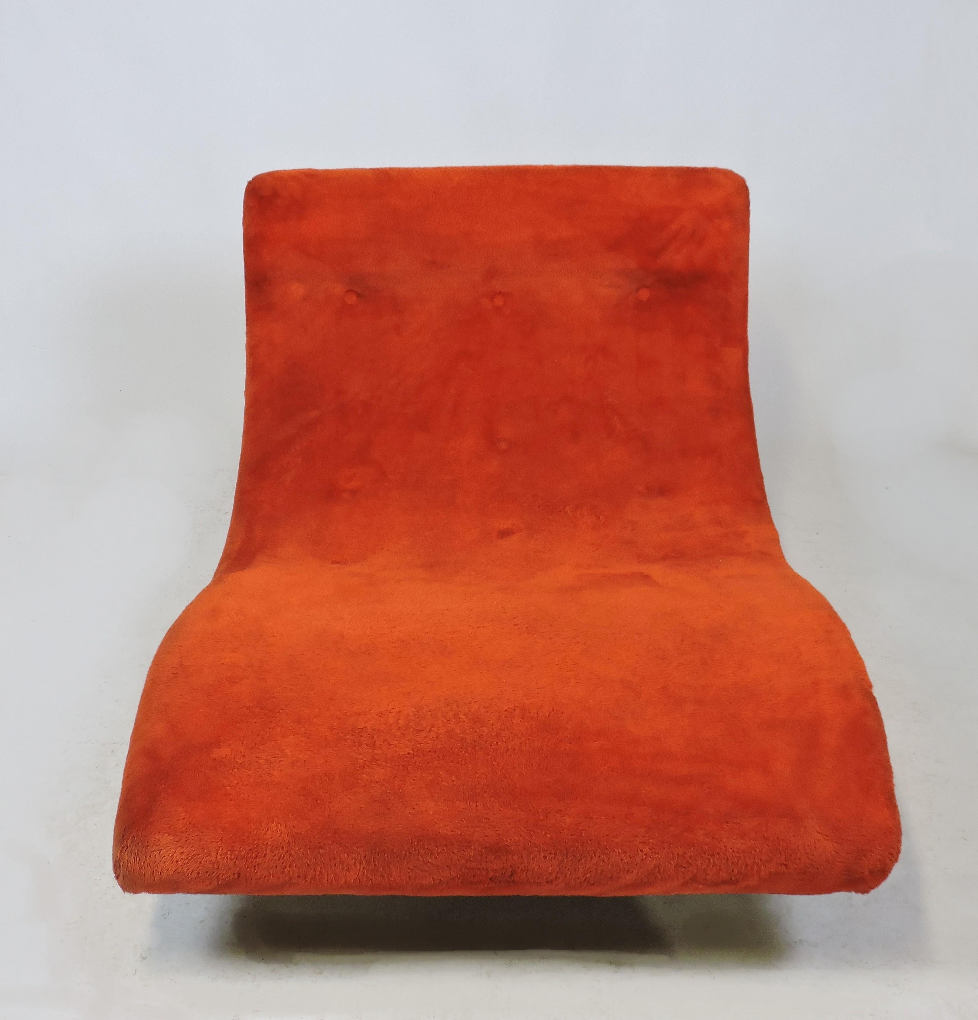 adrian pearsall wave chaise