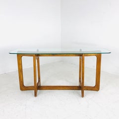 Adrian Pearsall Midcentury Sculptural Walnut Console Table